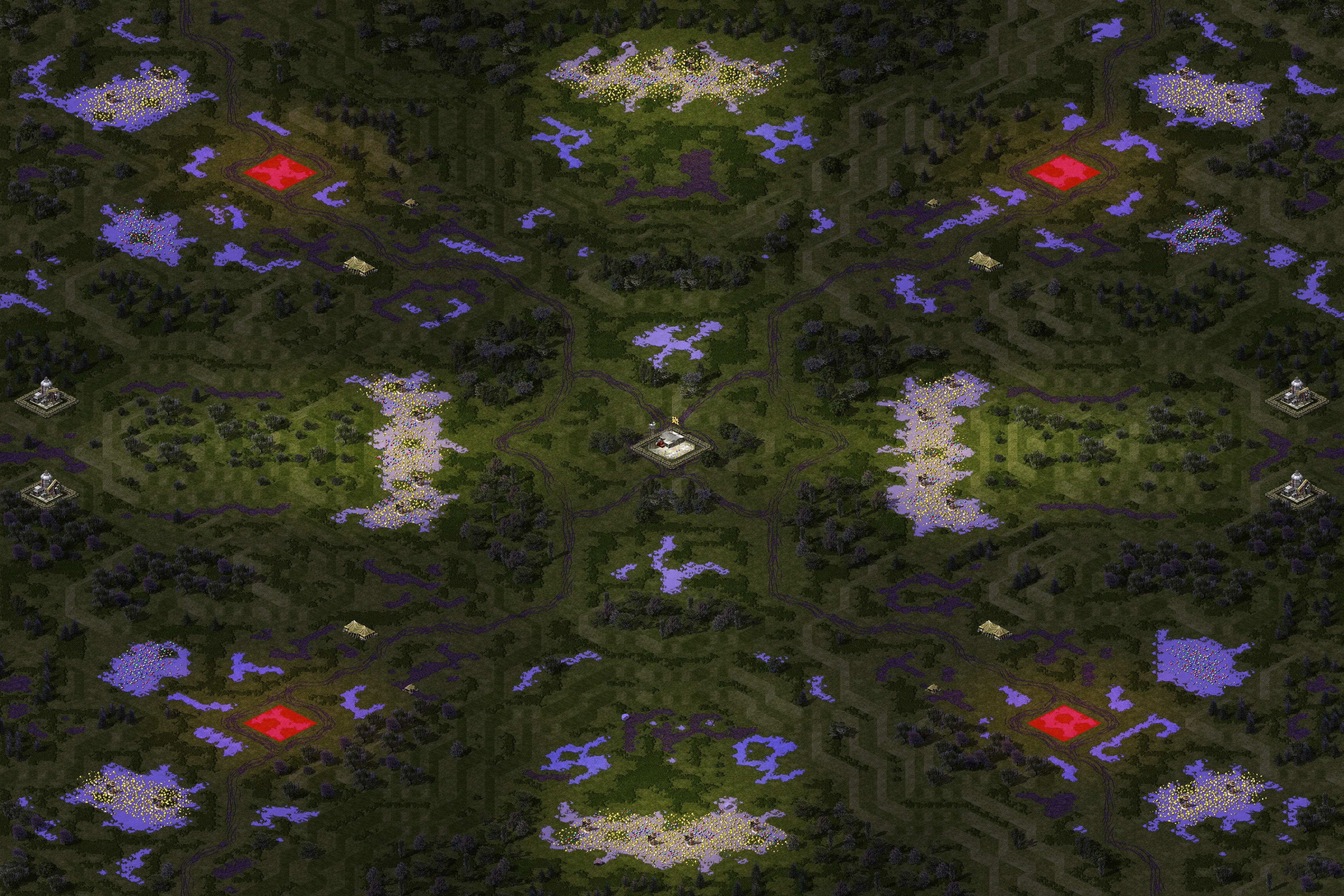 Rendered map: Threat (4)