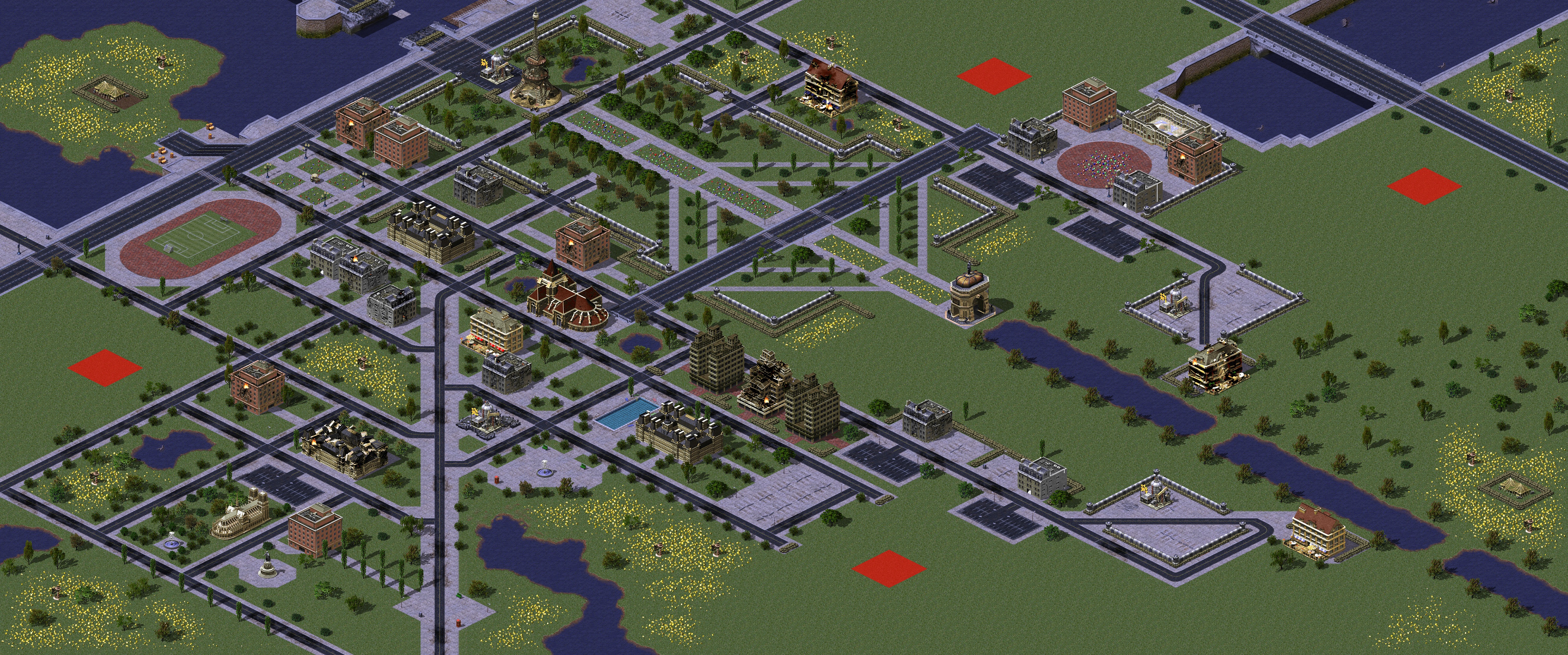 Rendered map: Paris Revisited (4)