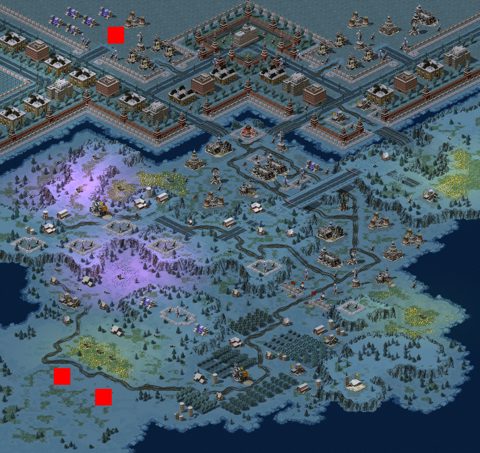 Rendered preview of FlyingZ remake of RA2 Red Revolution