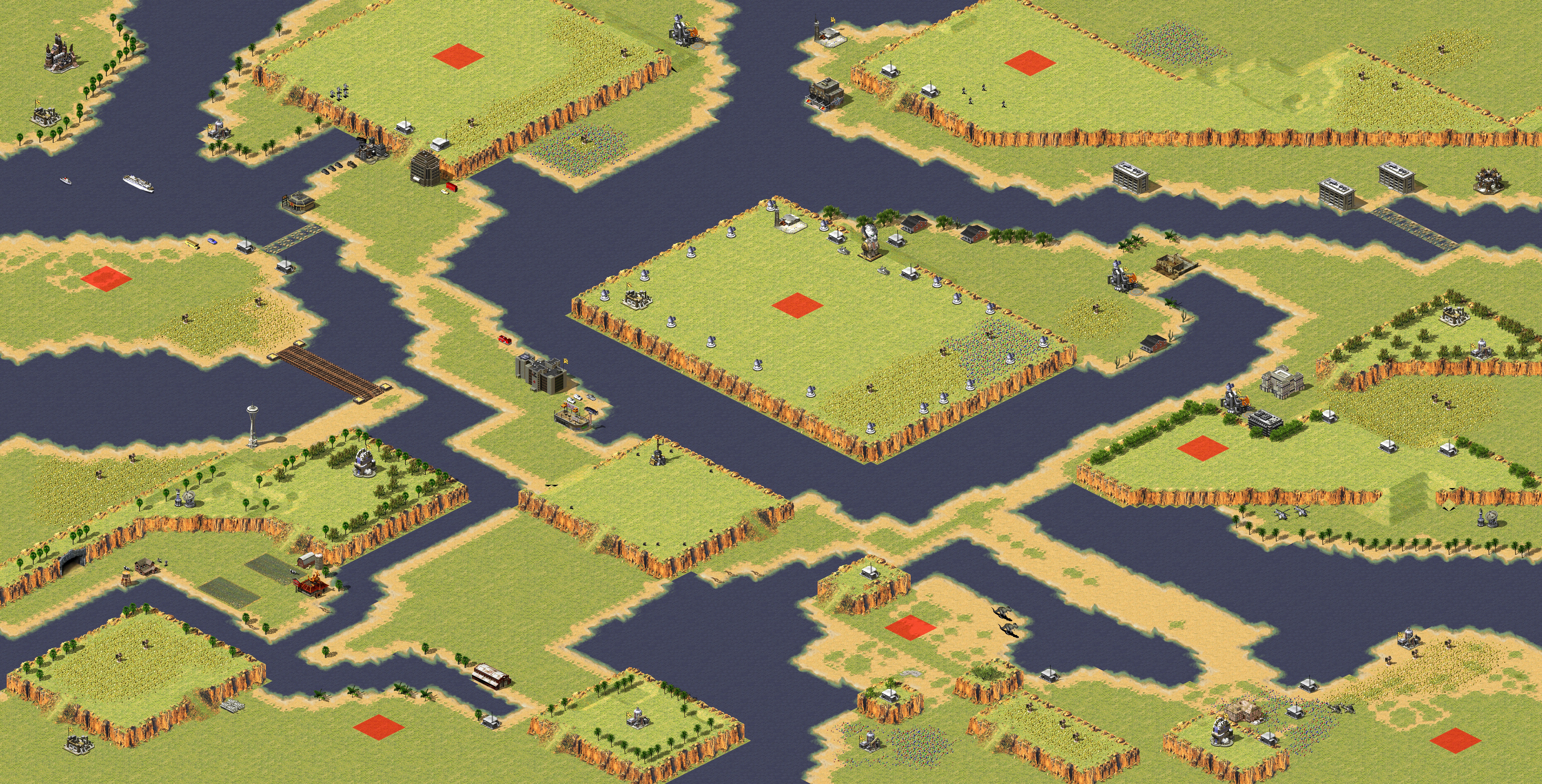 Rendered map: Managua