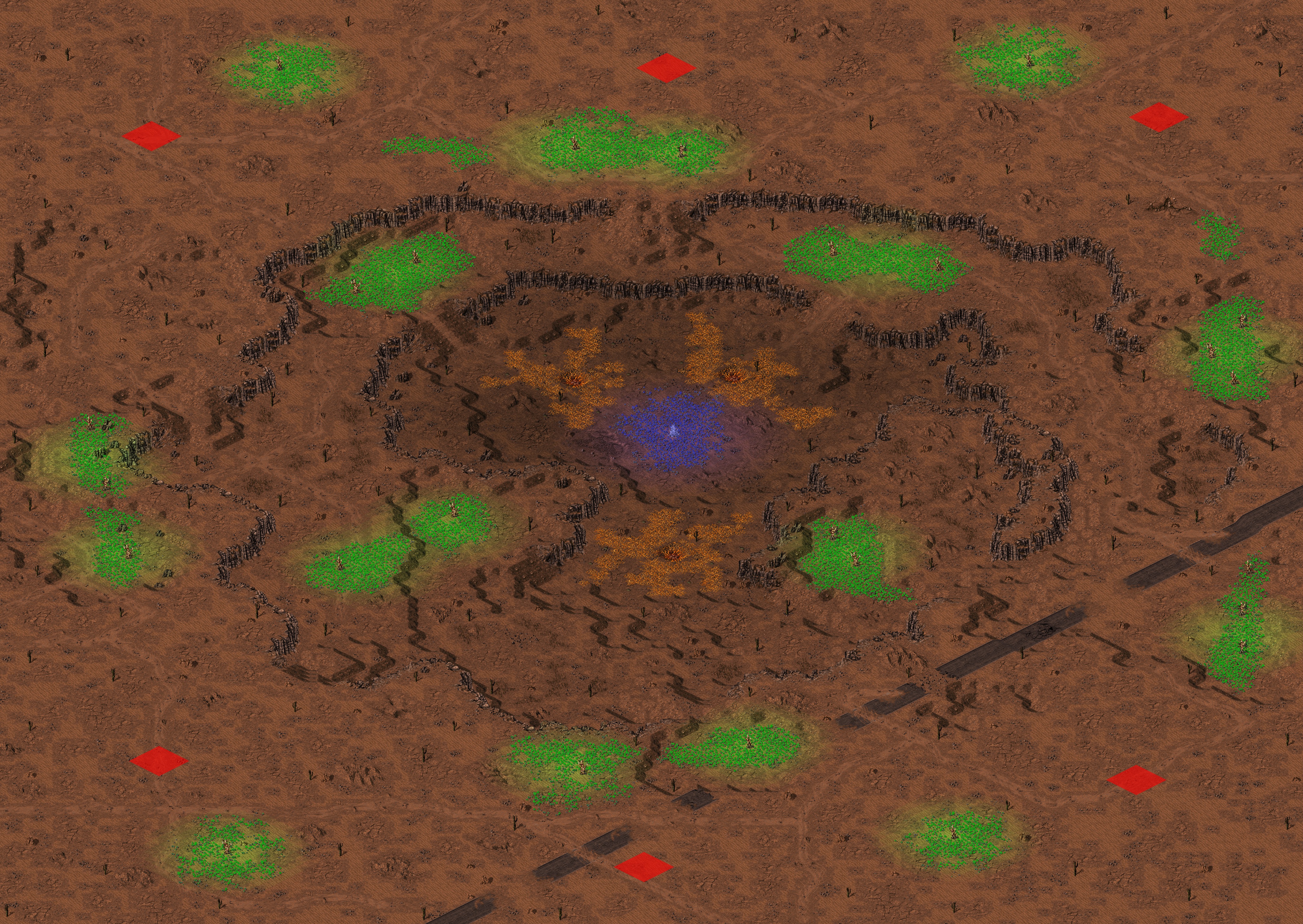 Rendered map: [6] Hecksagon