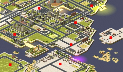 Rendered preview of New York City