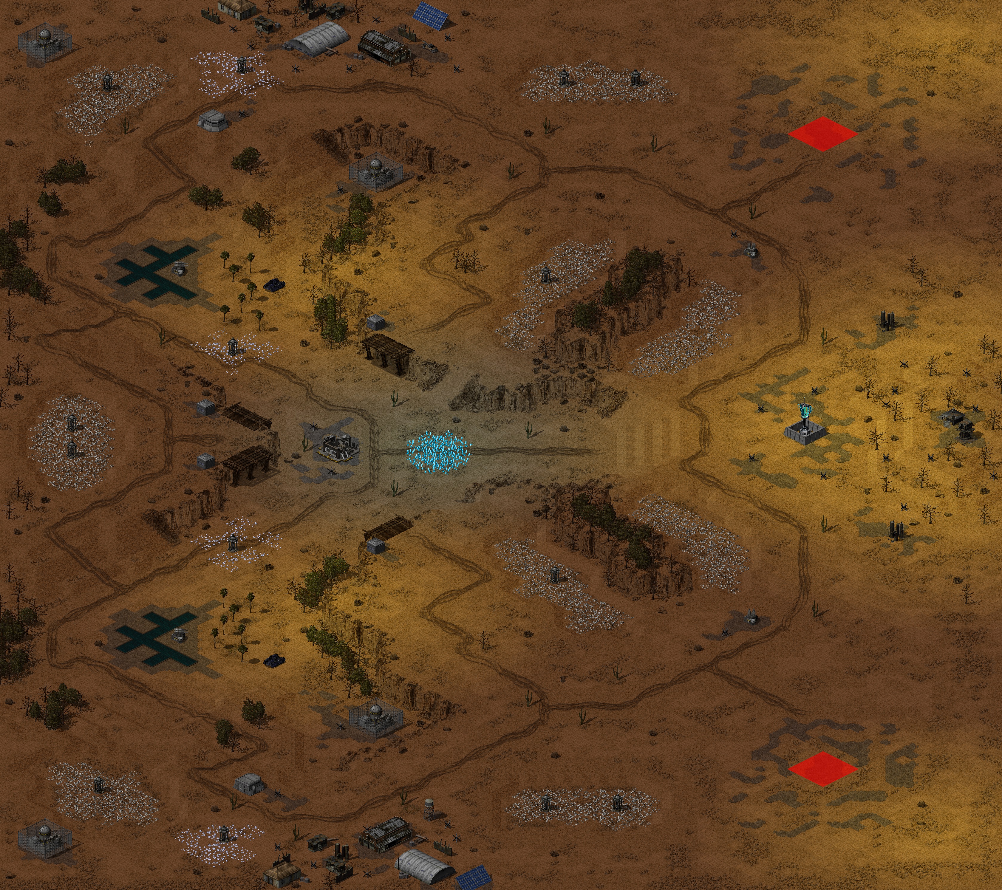 Rendered map: Ravens Pass