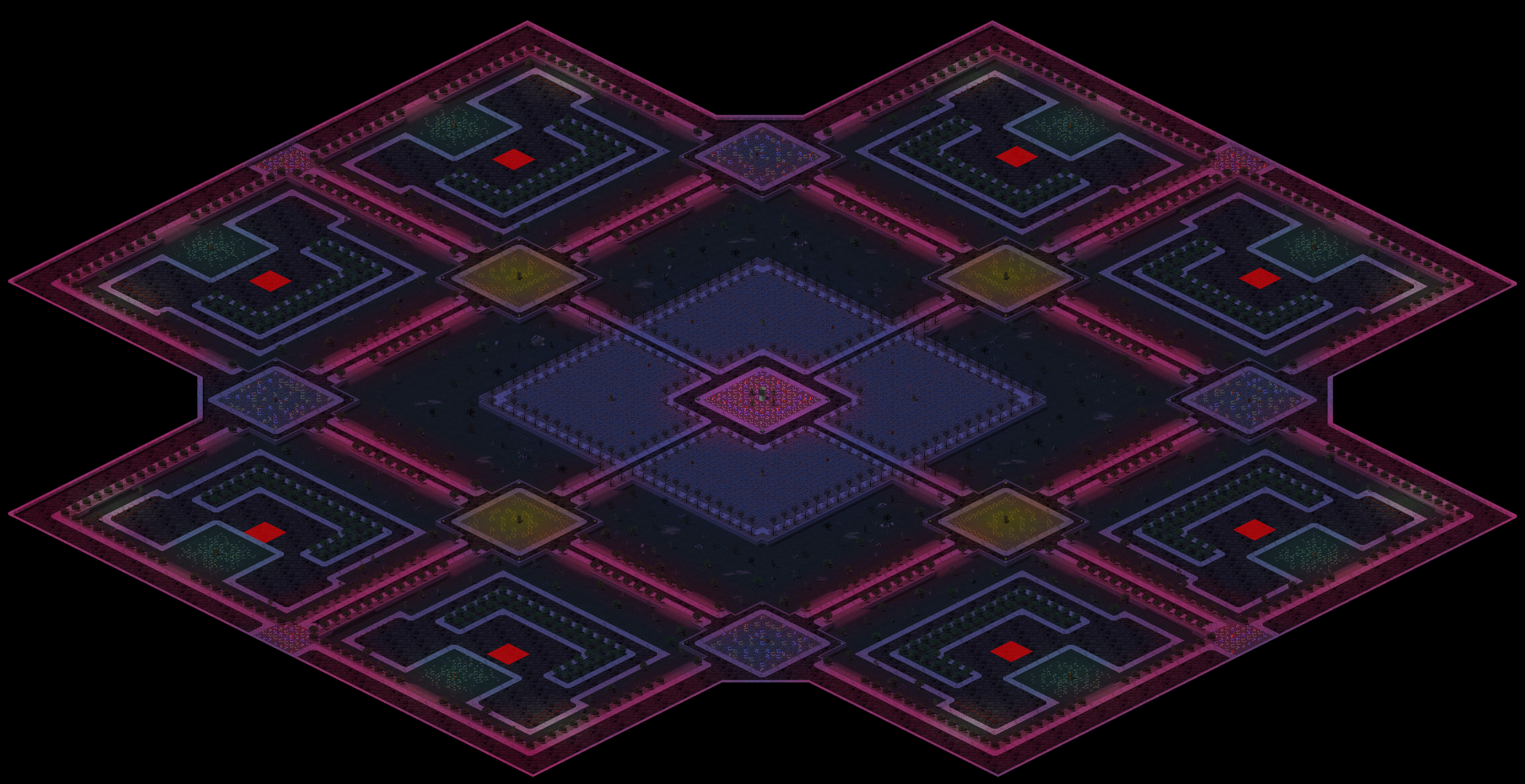 Rendered map: Subterranean Bluewery