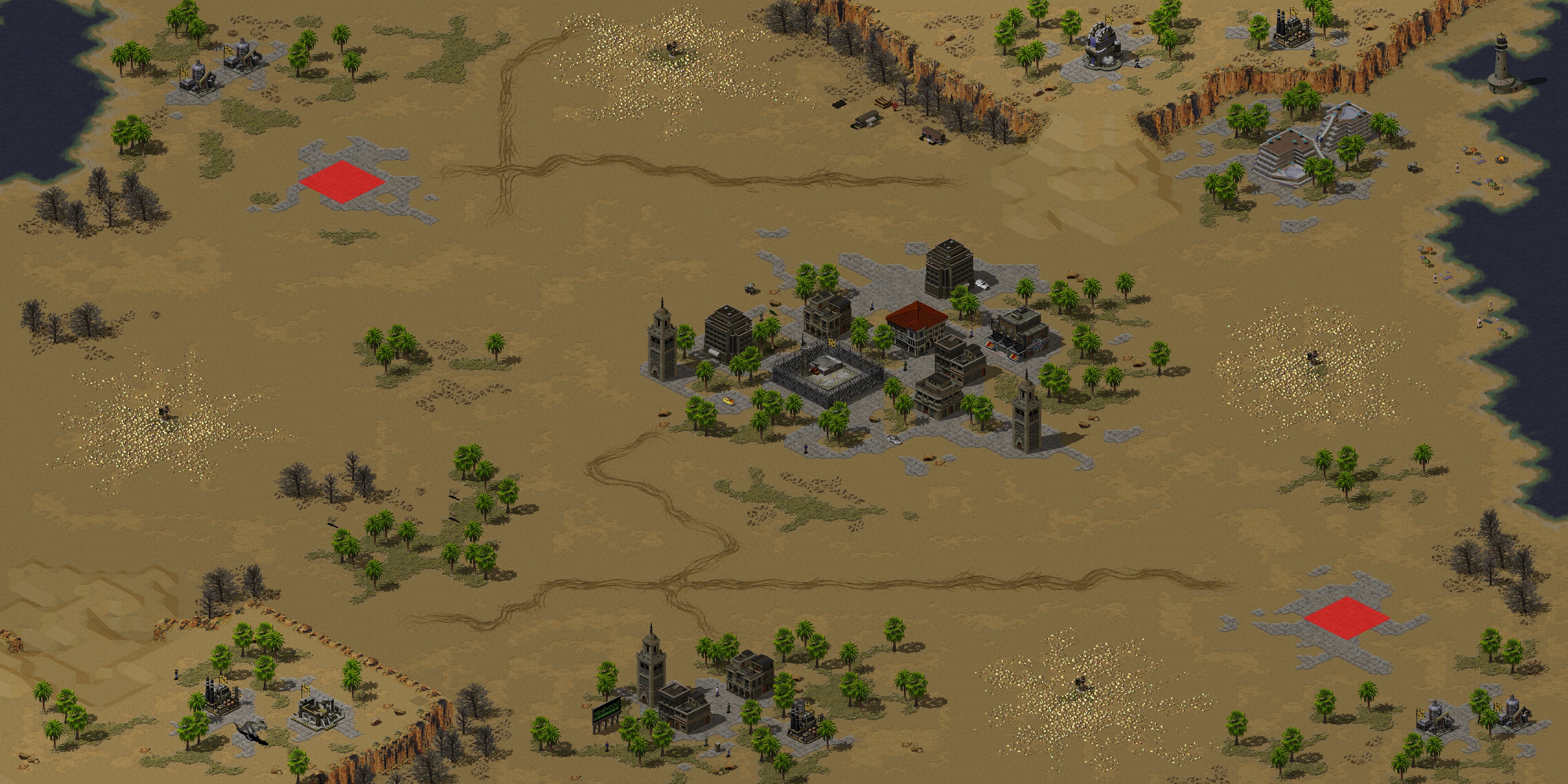 Rendered map: Sand Storm
