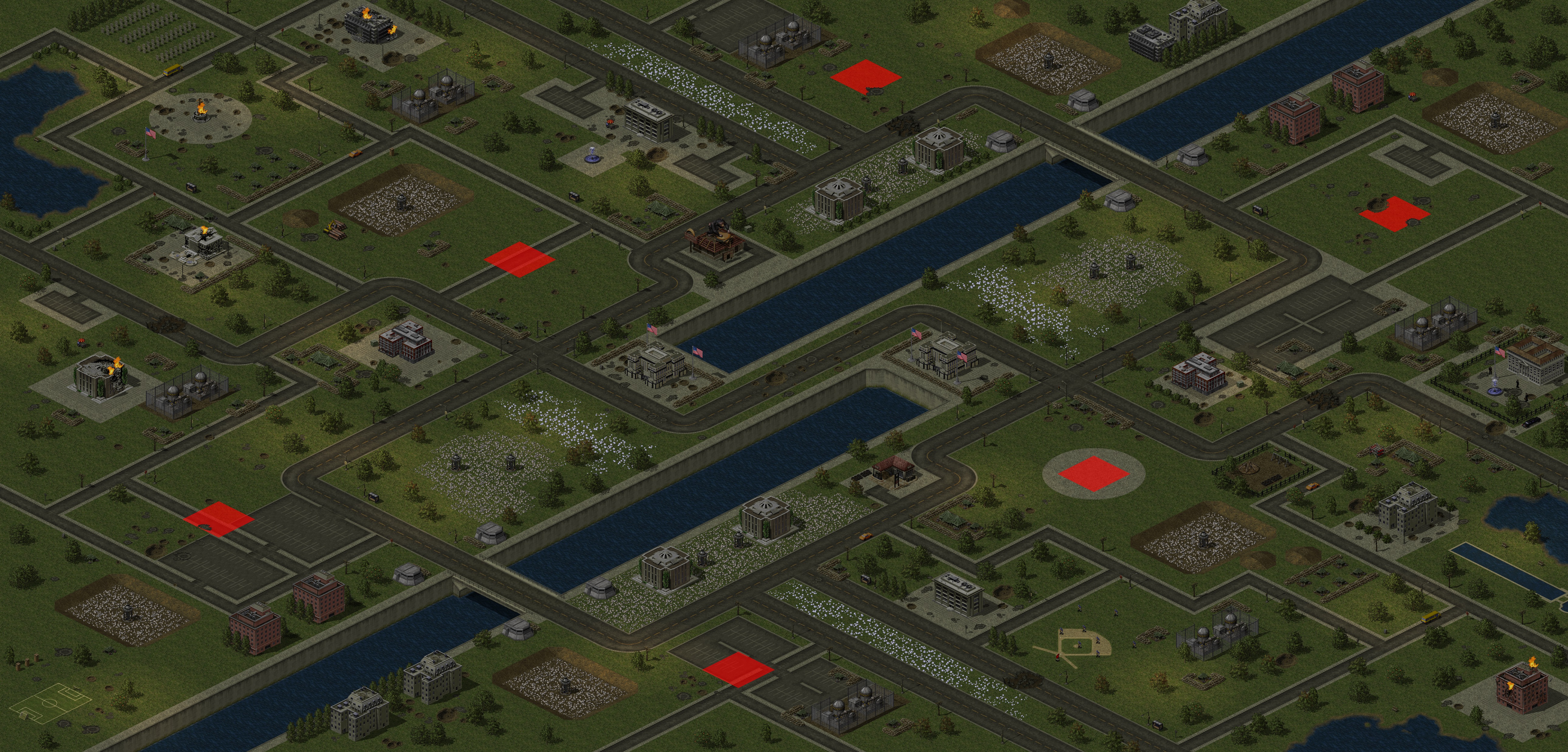 Rendered map: Army of Potomac
