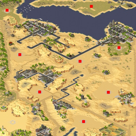 Rendered preview of Desert Old City