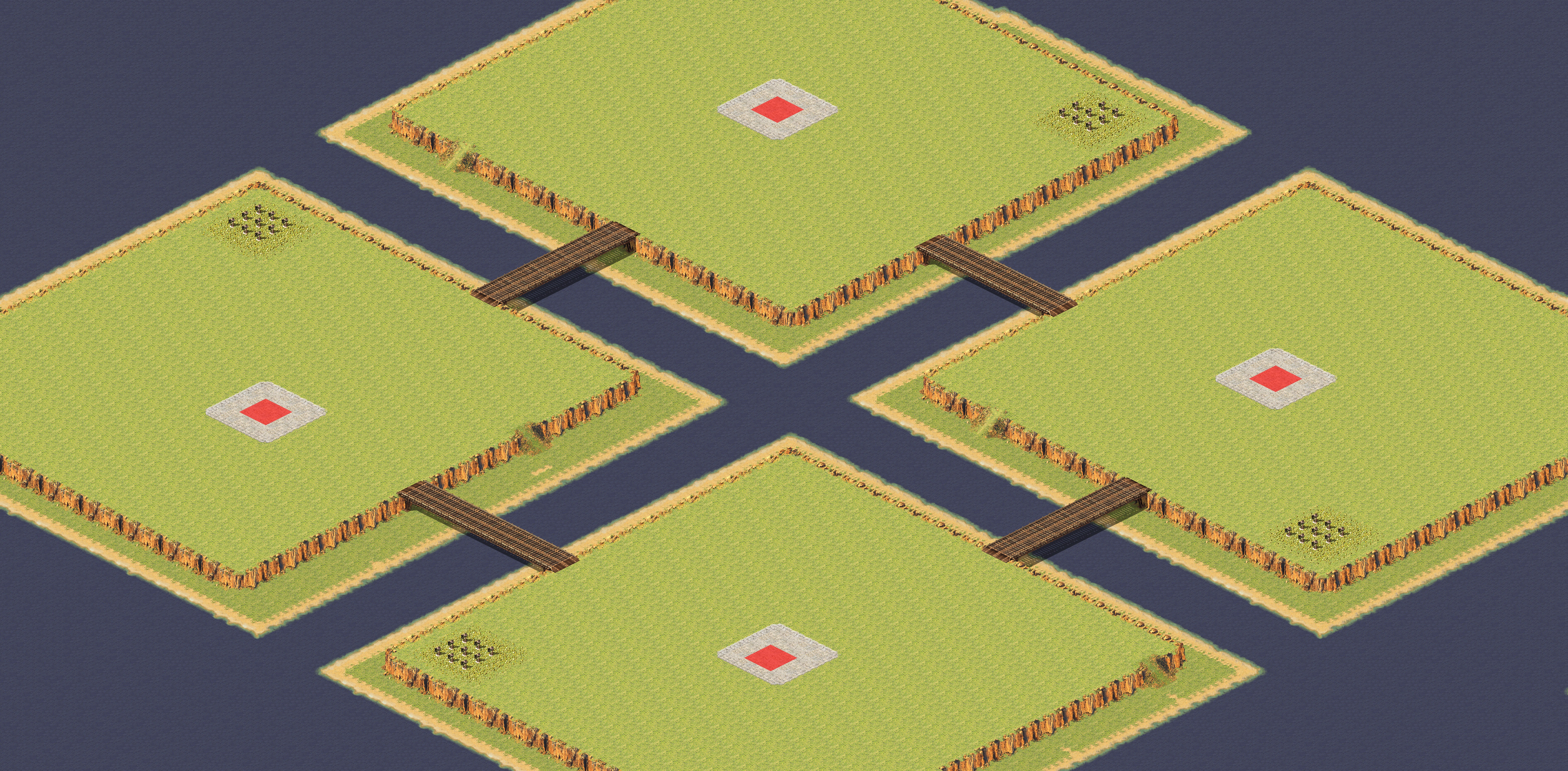 Rendered map: Single Tree Bridge