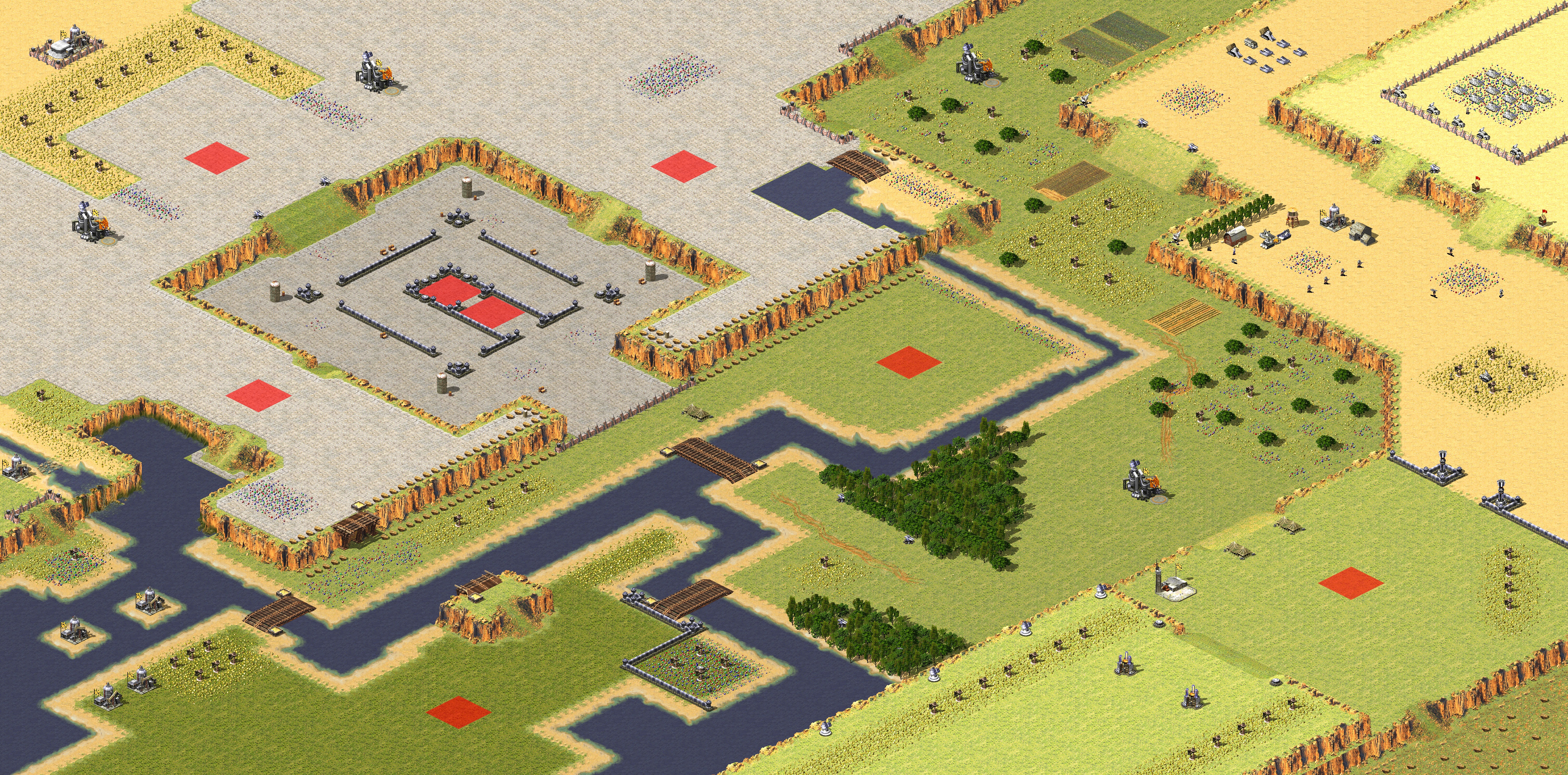 Rendered map: Wancheng Escape 4v3v1