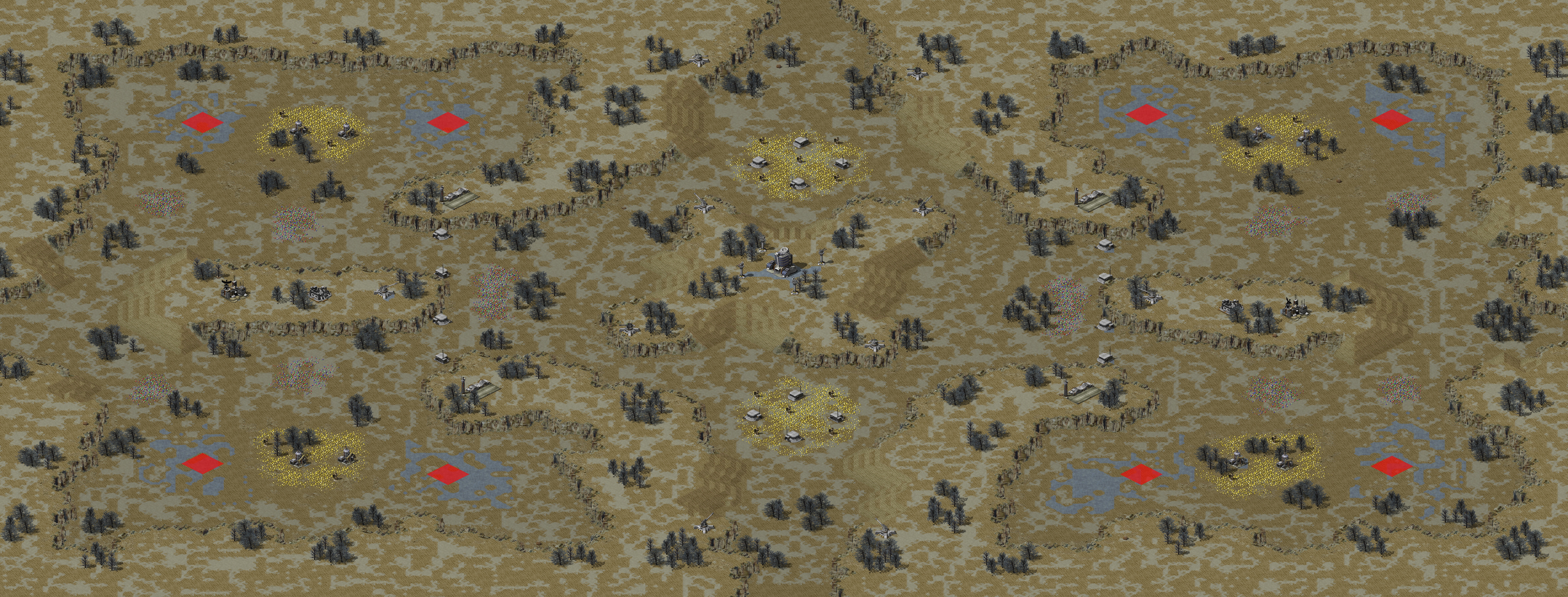 Rendered map: Barren Wasteland
