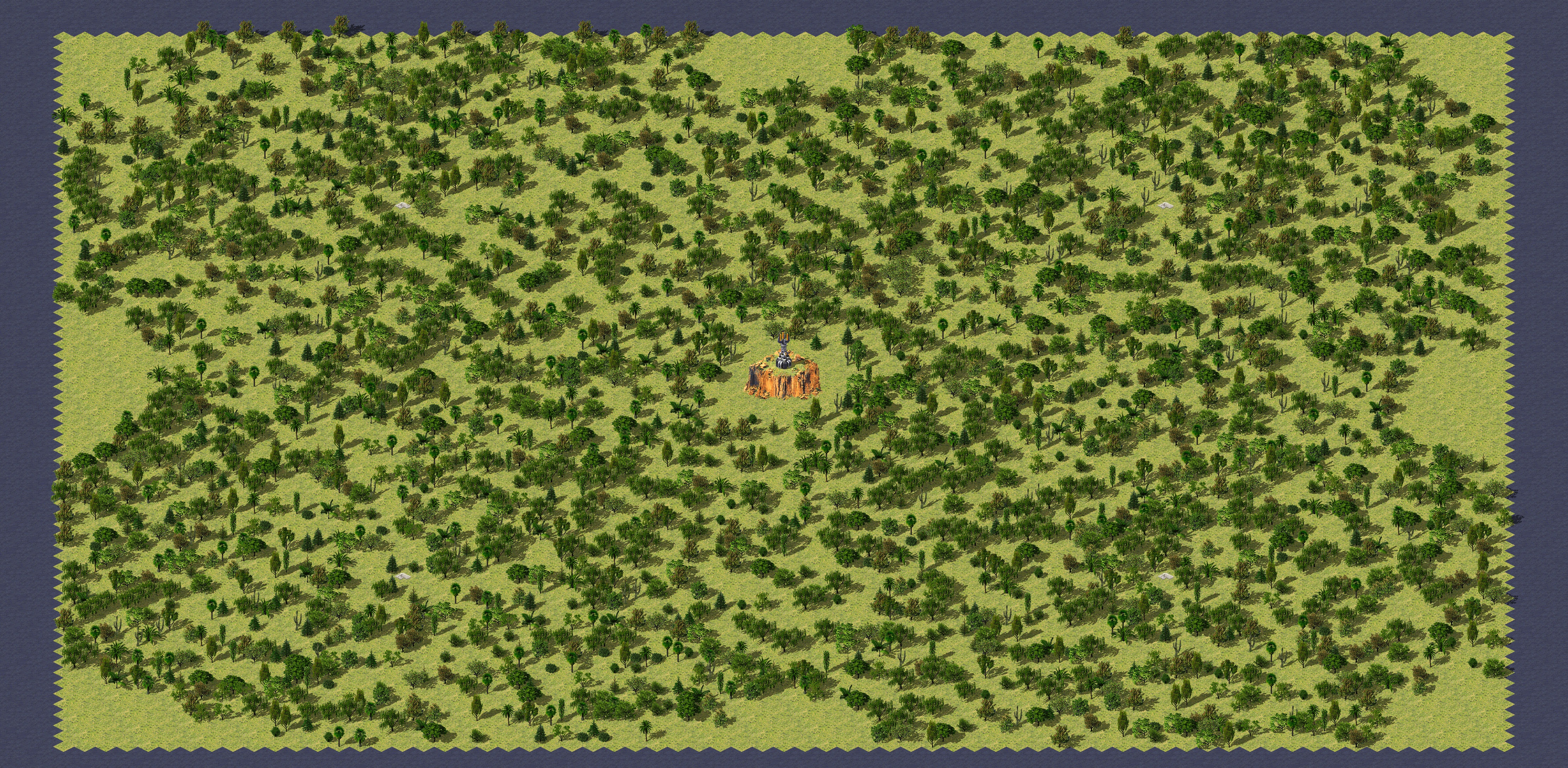 Rendered map: Dark Forest Talking Trees