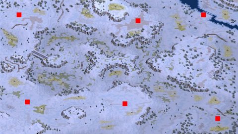 Rendered preview of Caverns of Siberia 3v3 Edit