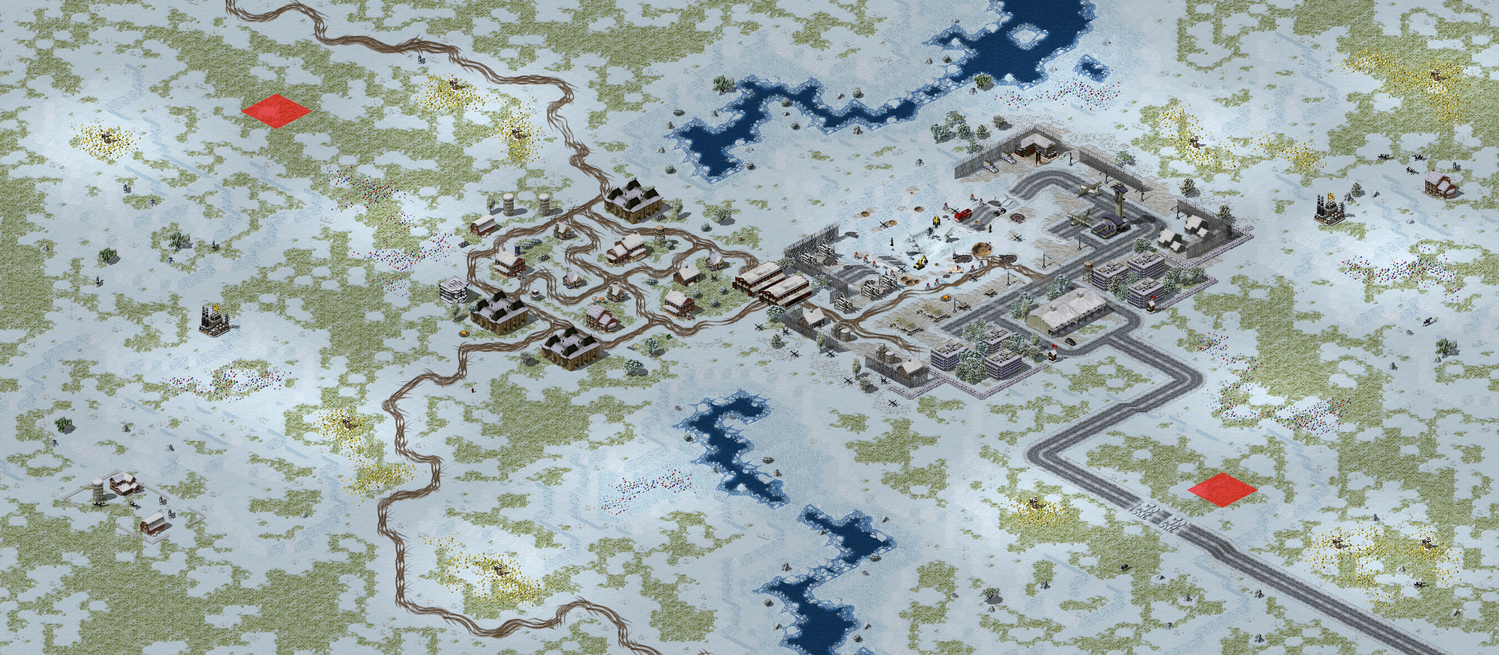 Rendered map: 新增益-雪原之青