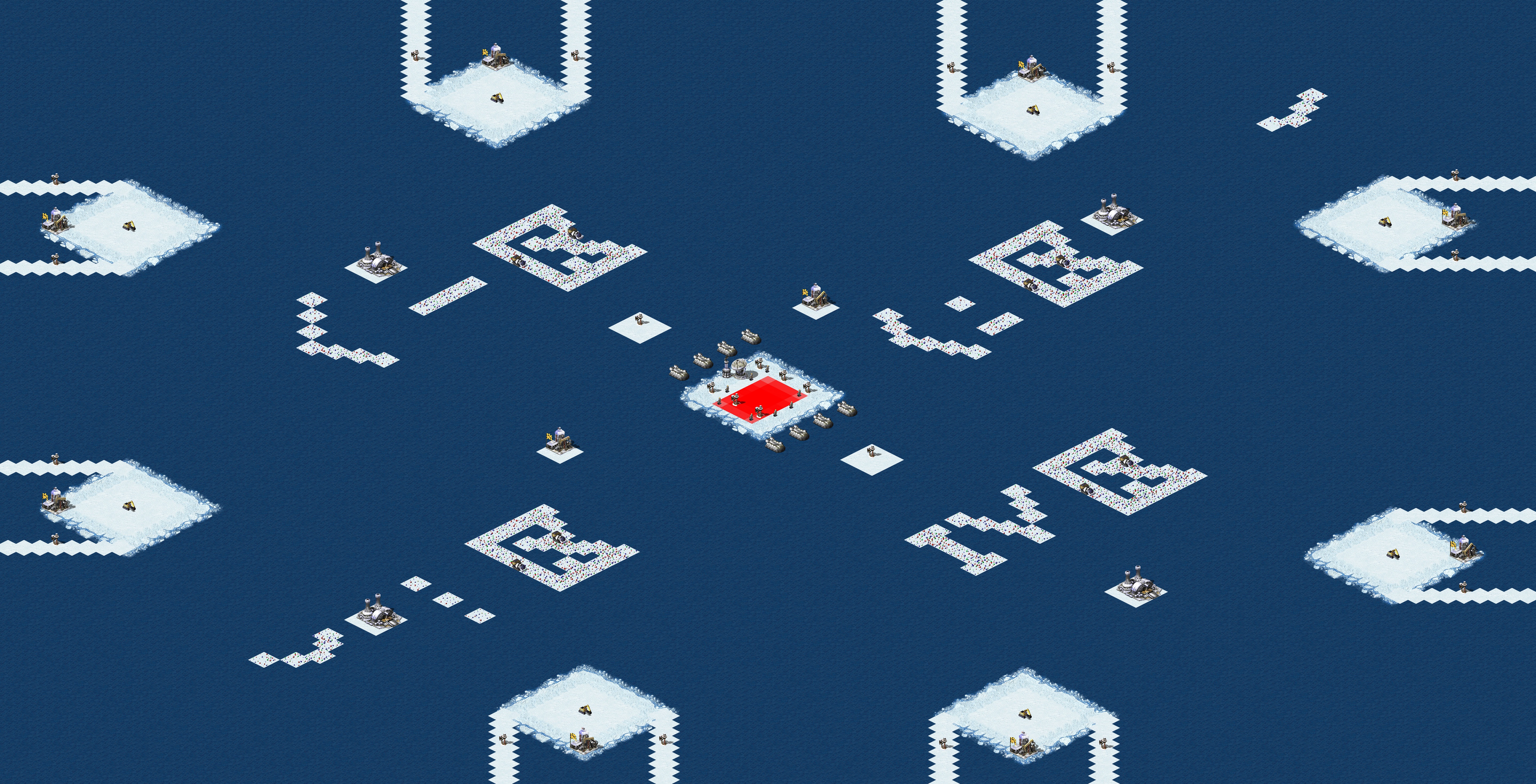 Rendered map: Gold Rush 1.0