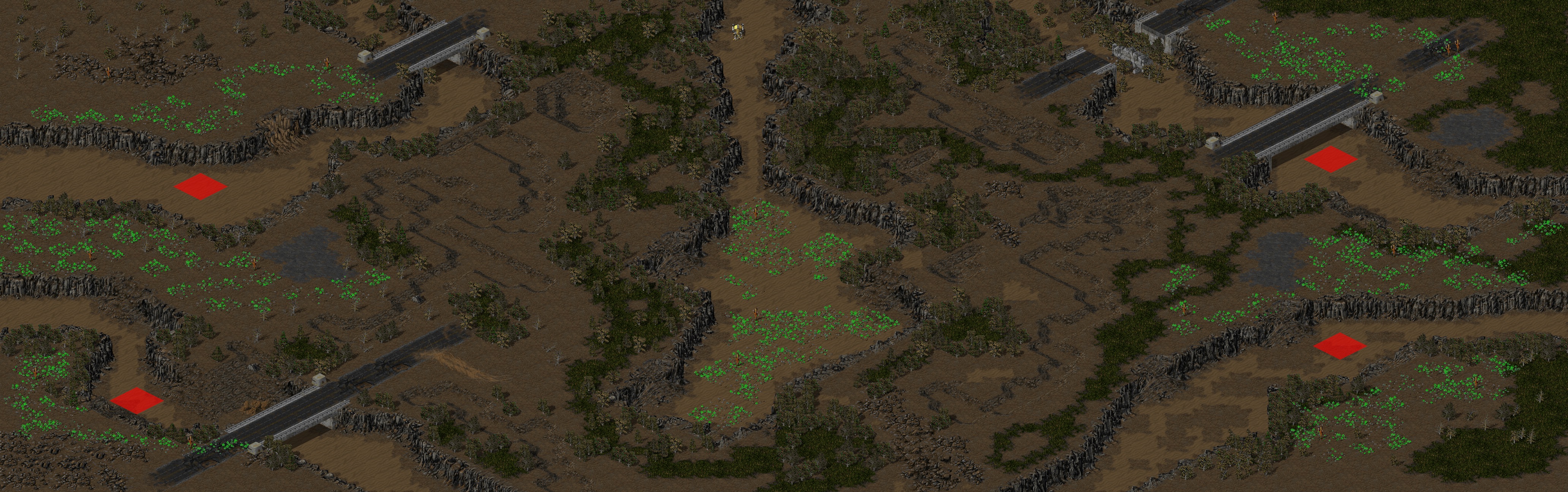 Rendered map: Canyon Run