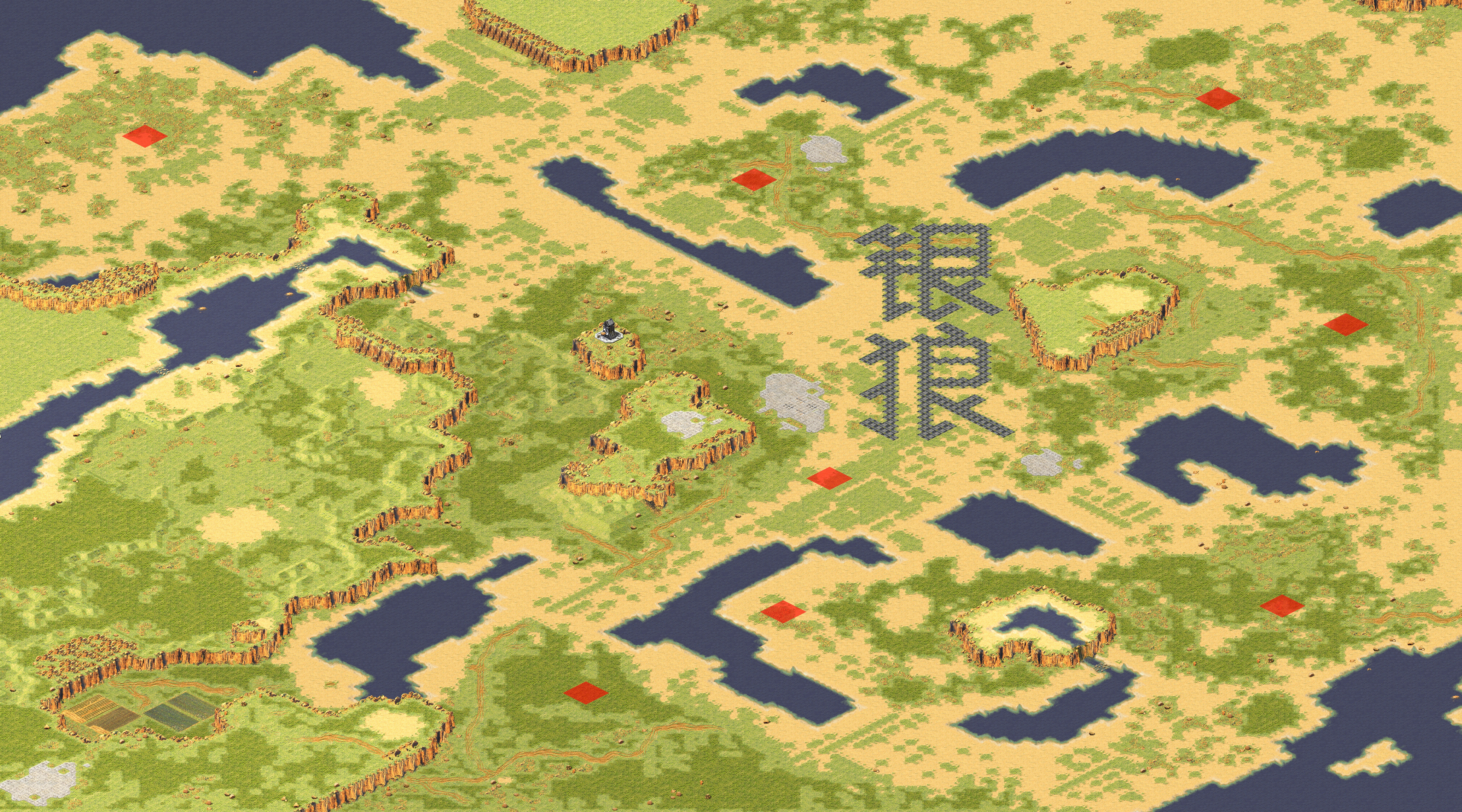 Rendered map: Apocalypse Prism Ridge Tank