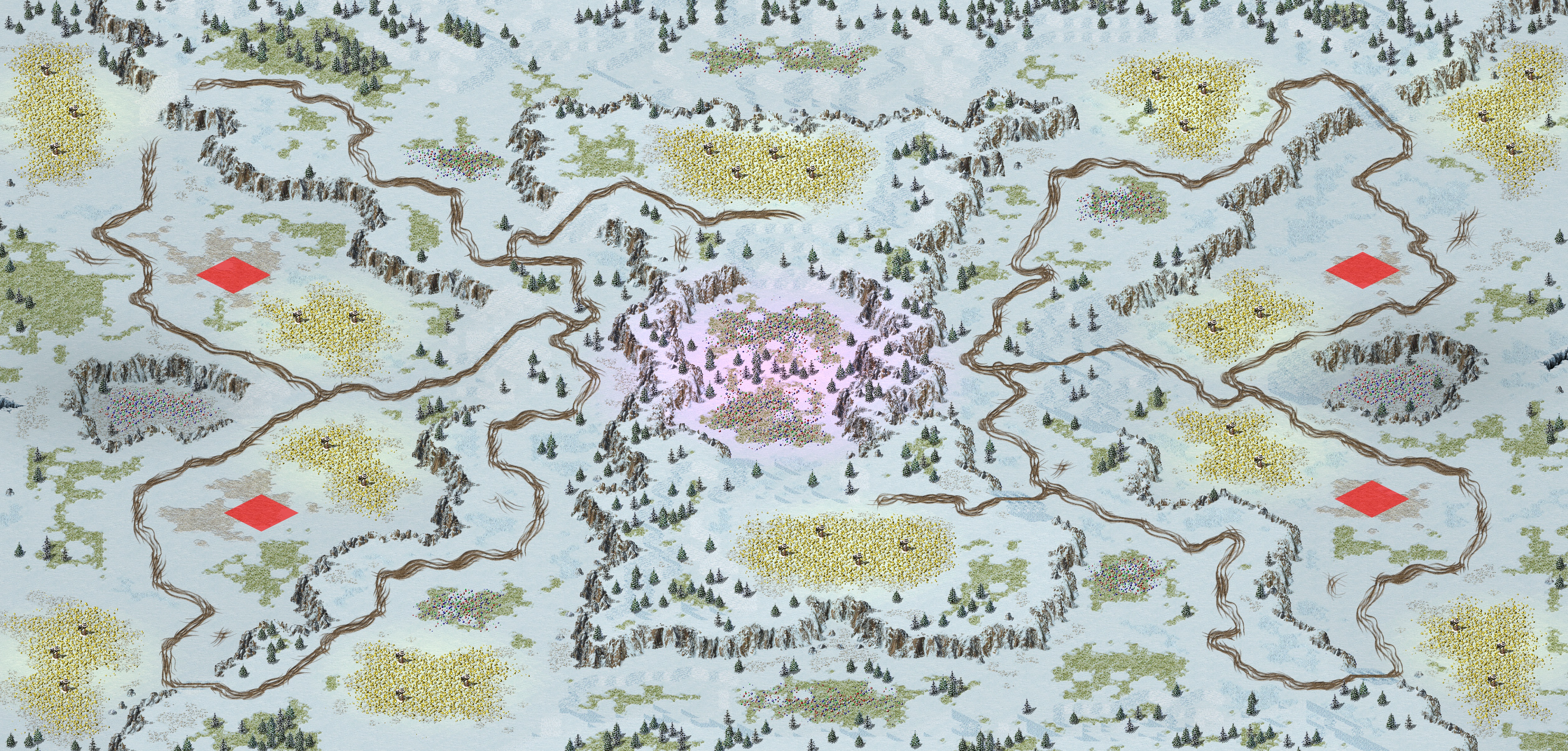 Rendered map: Polar Rift Valley