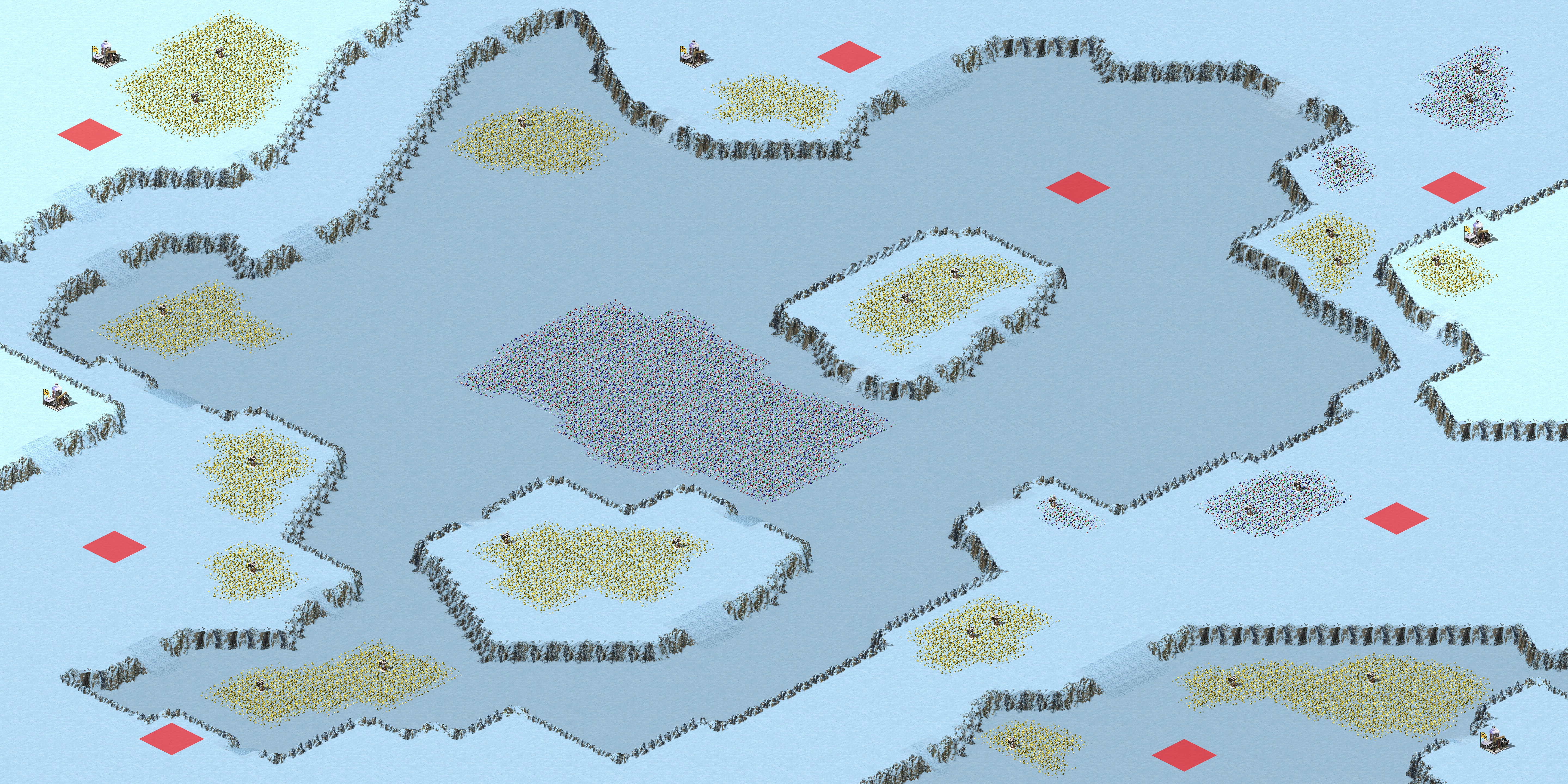 Rendered map: New Snowy Field v1.0.21