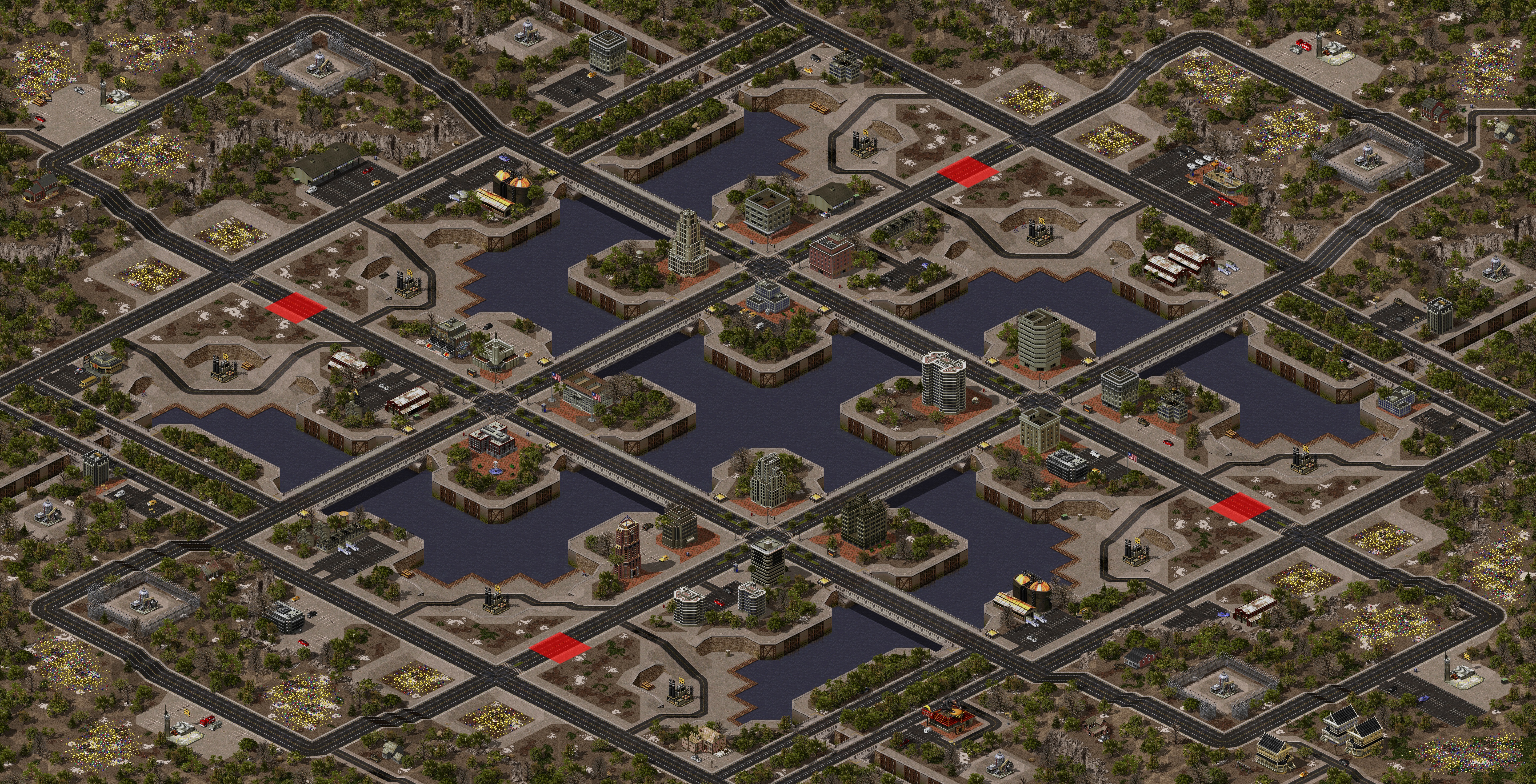 Rendered map: Criss Cross (4)