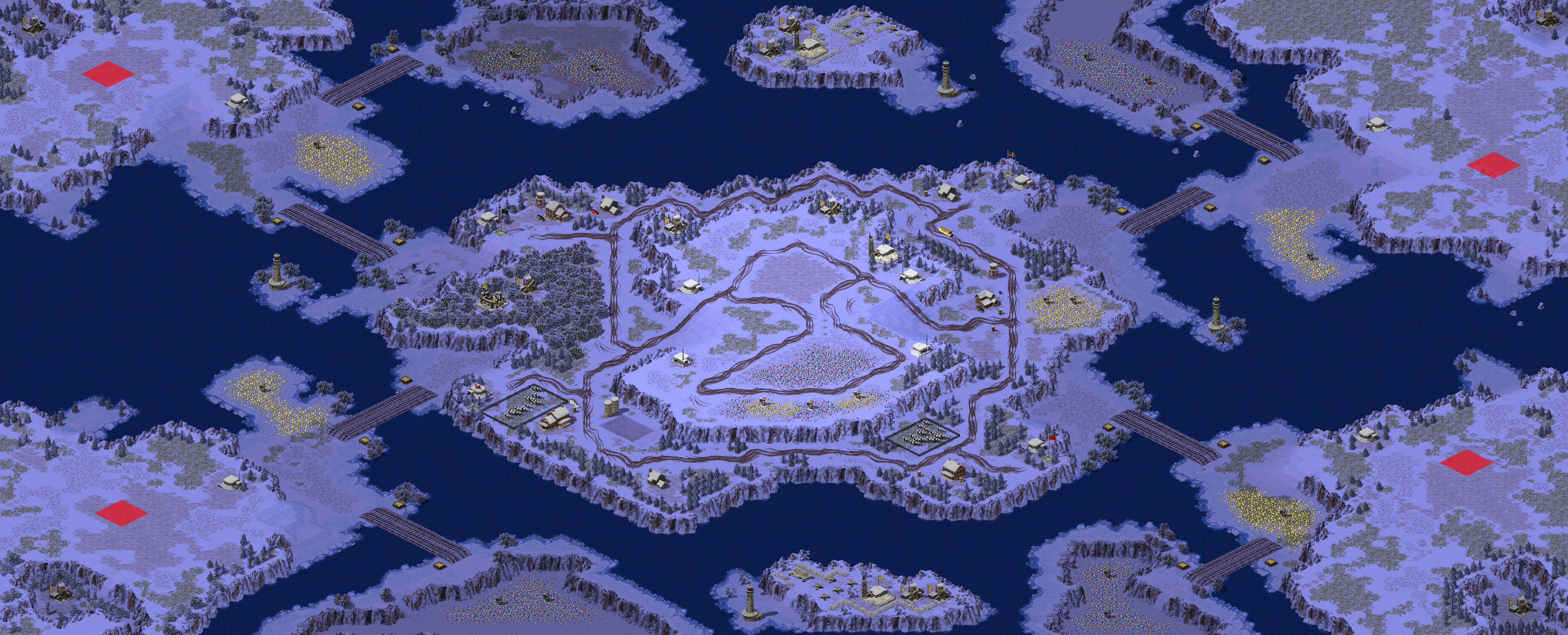 Rendered map: Overseas