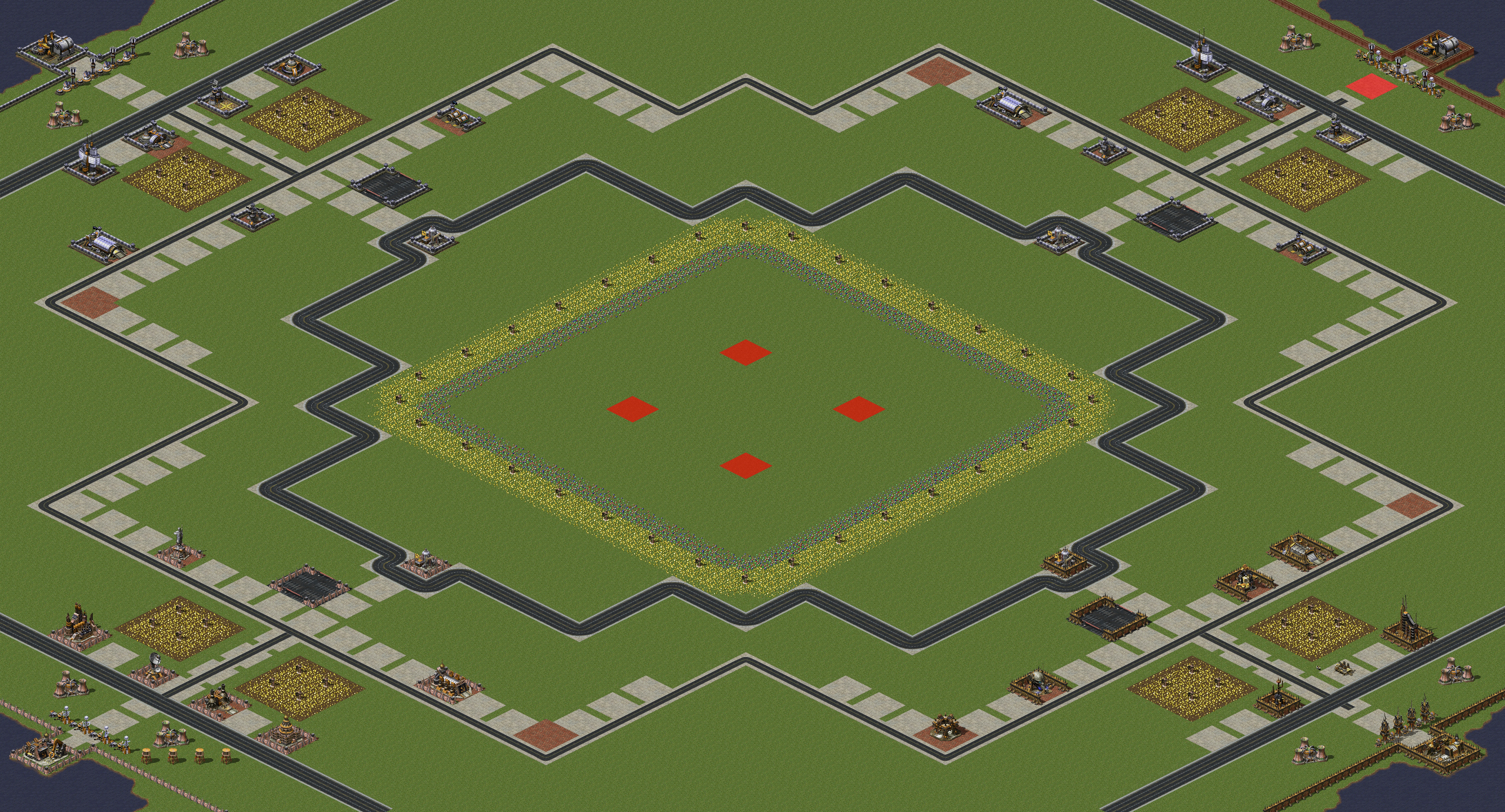 Rendered map: Buildup By FlyingZ  All team A