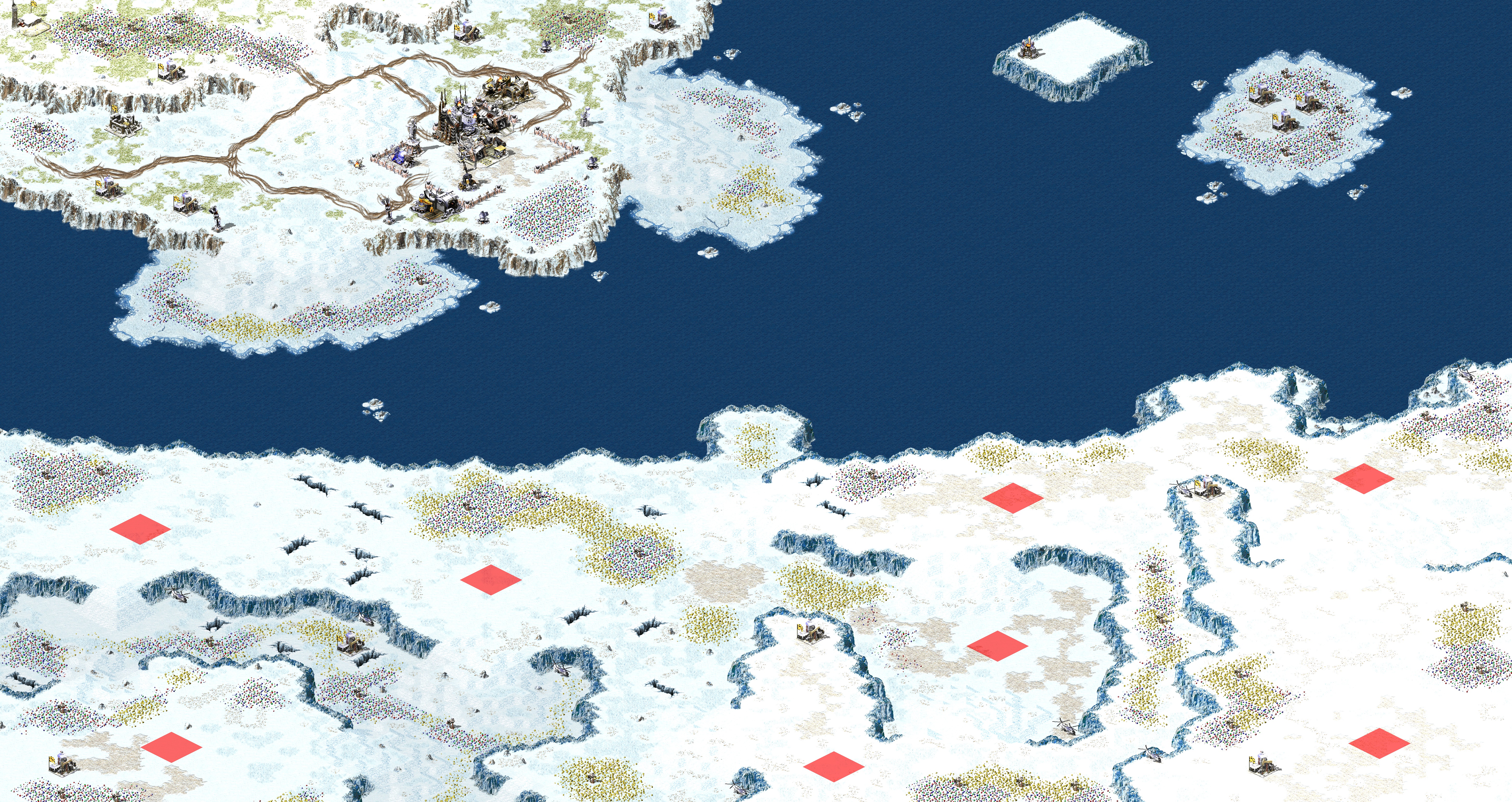 Rendered map: 4v4 Team Battle