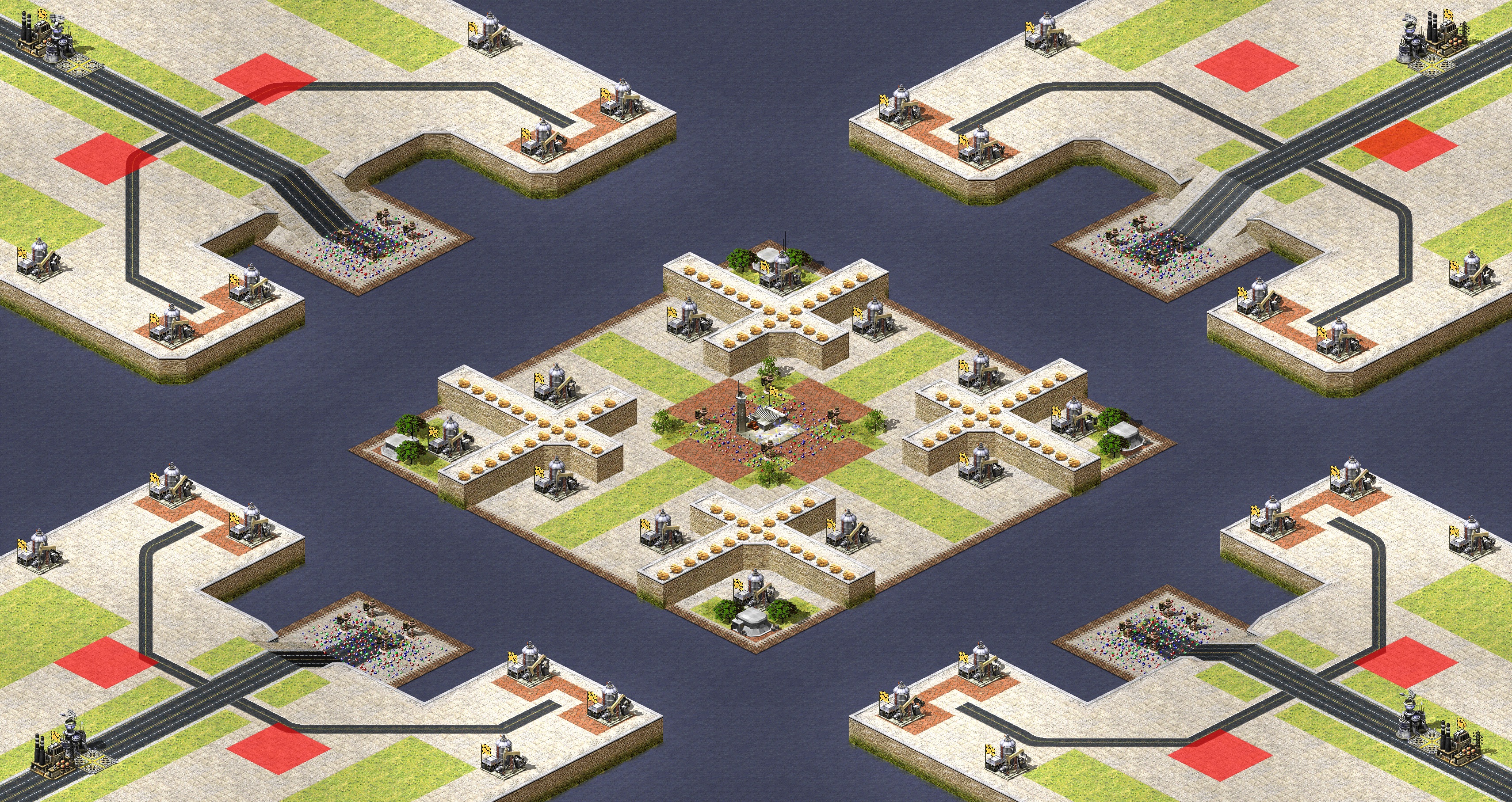 Rendered map: Downtown Mayflower [No Spy] v1.3