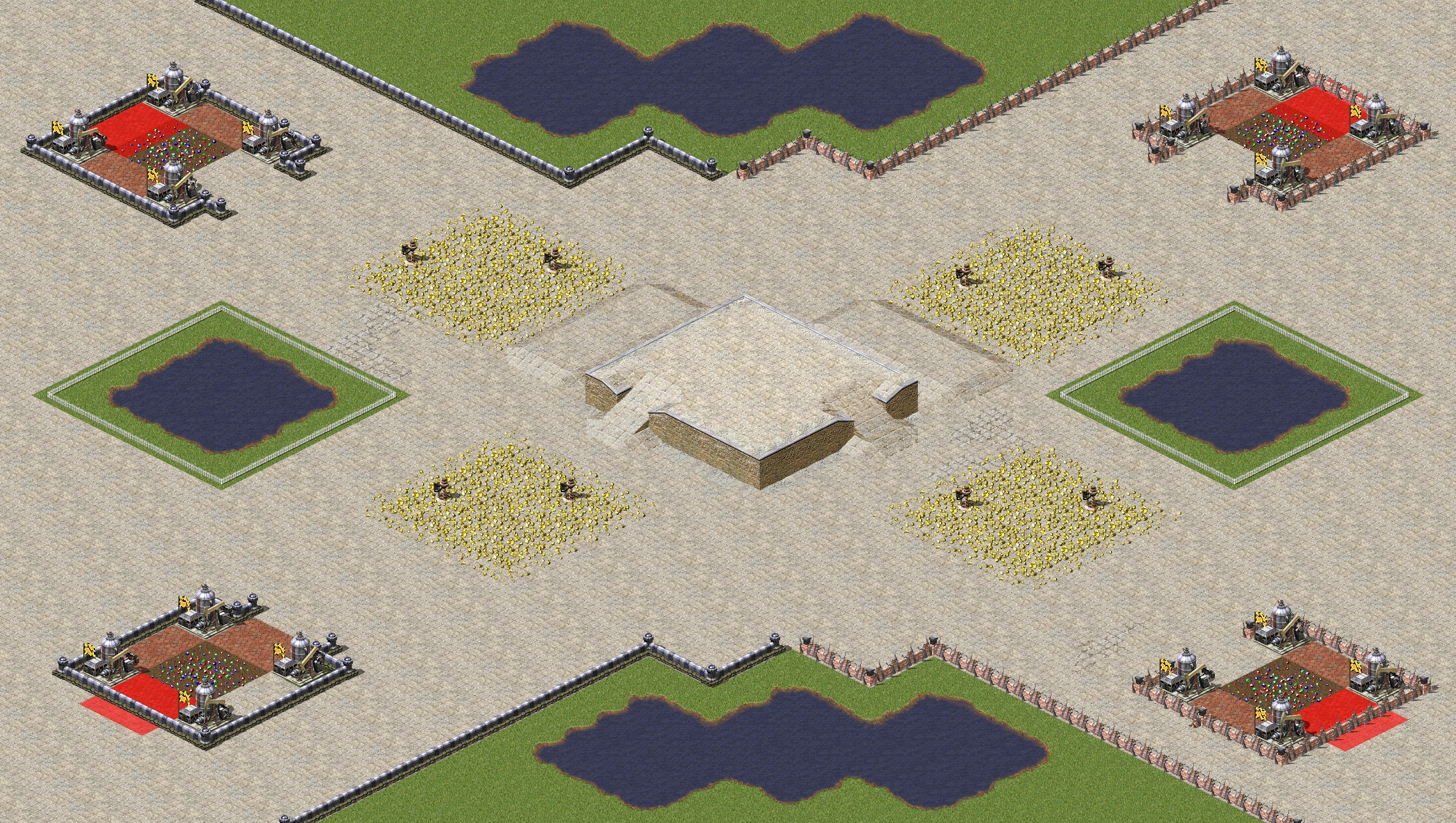 Rendered map: TOURNAMENT H by Murphy v2.0
