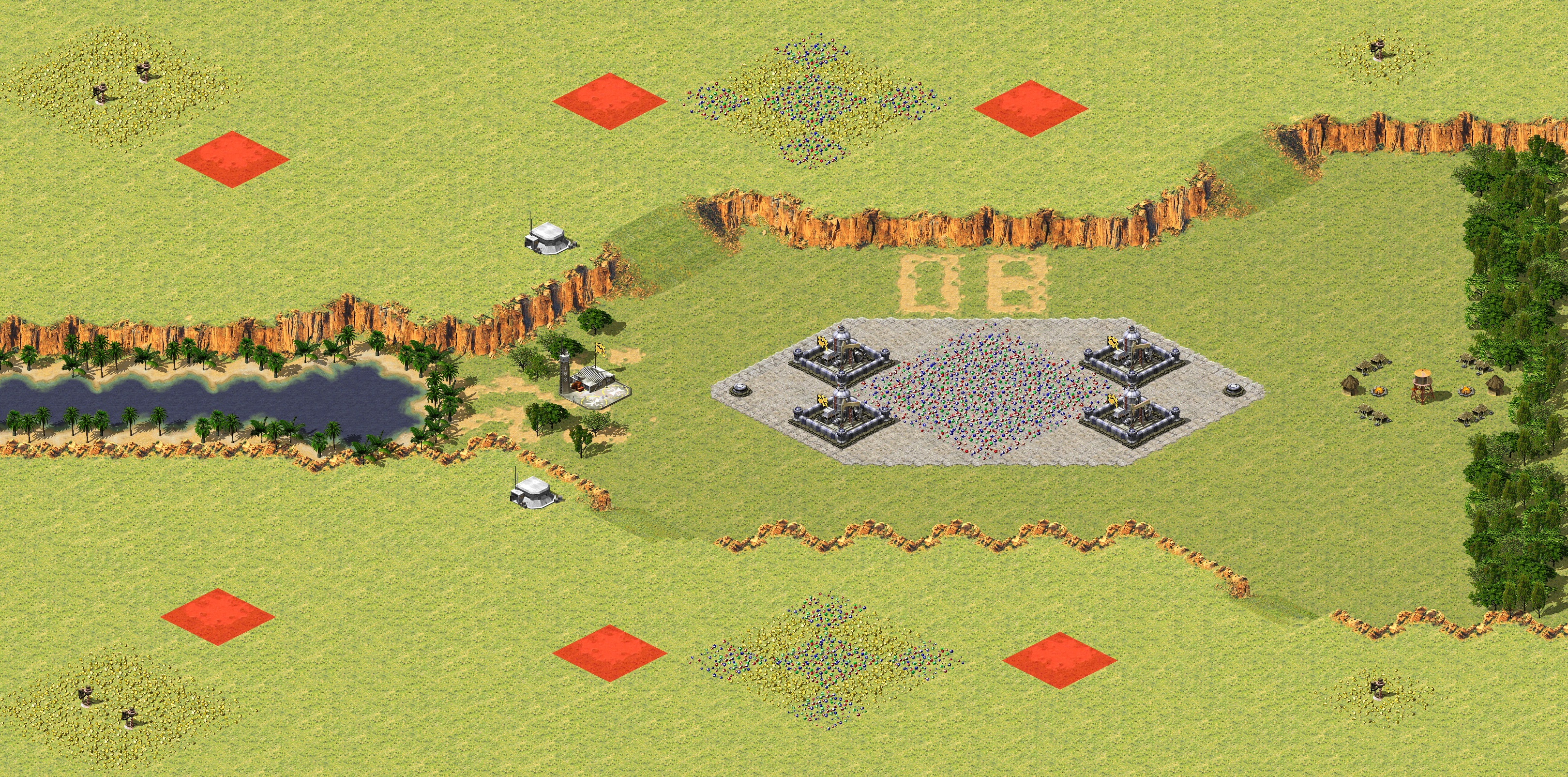 Rendered map: My Oil Field My Ore 3v3