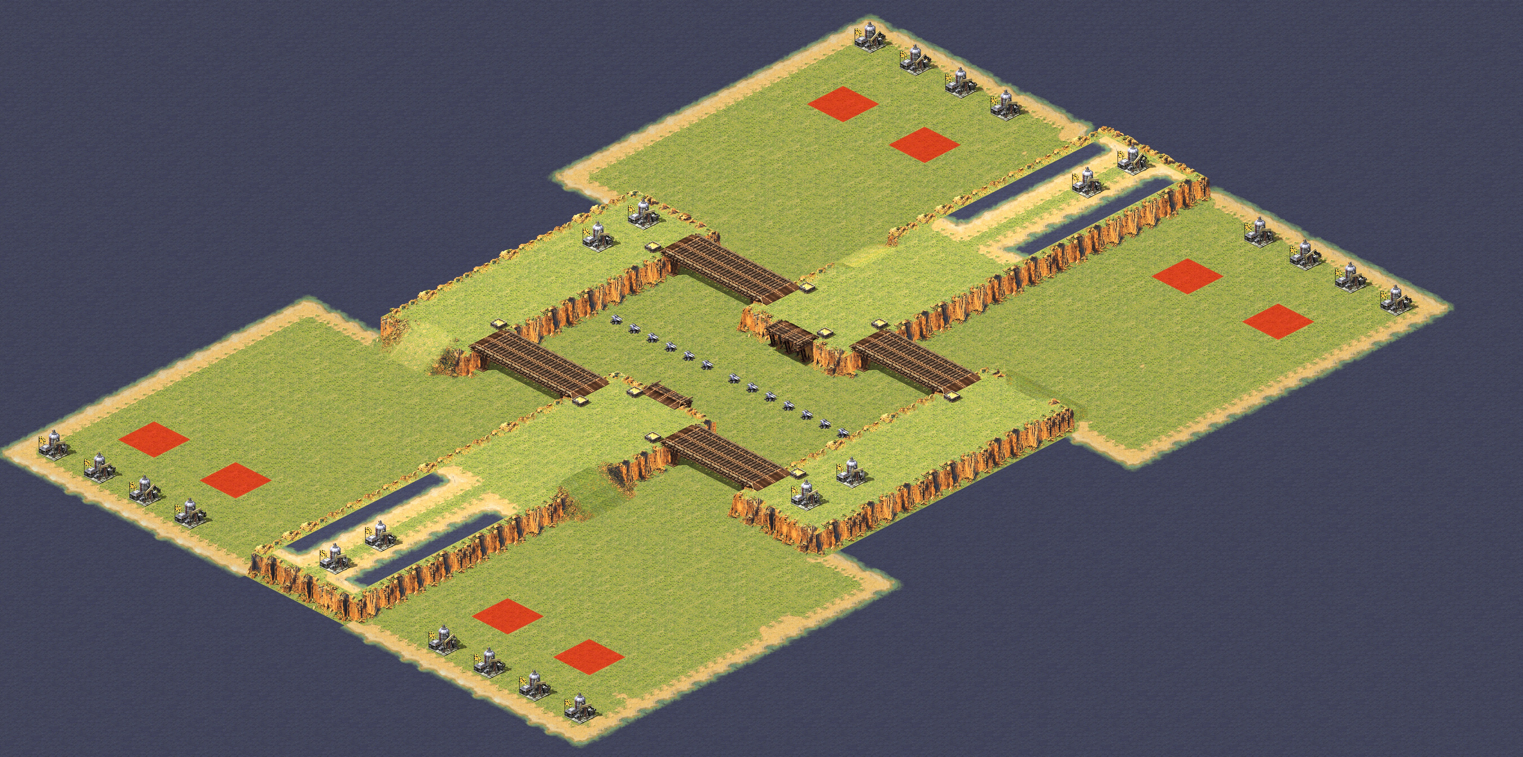 Rendered map: Simple 4v4