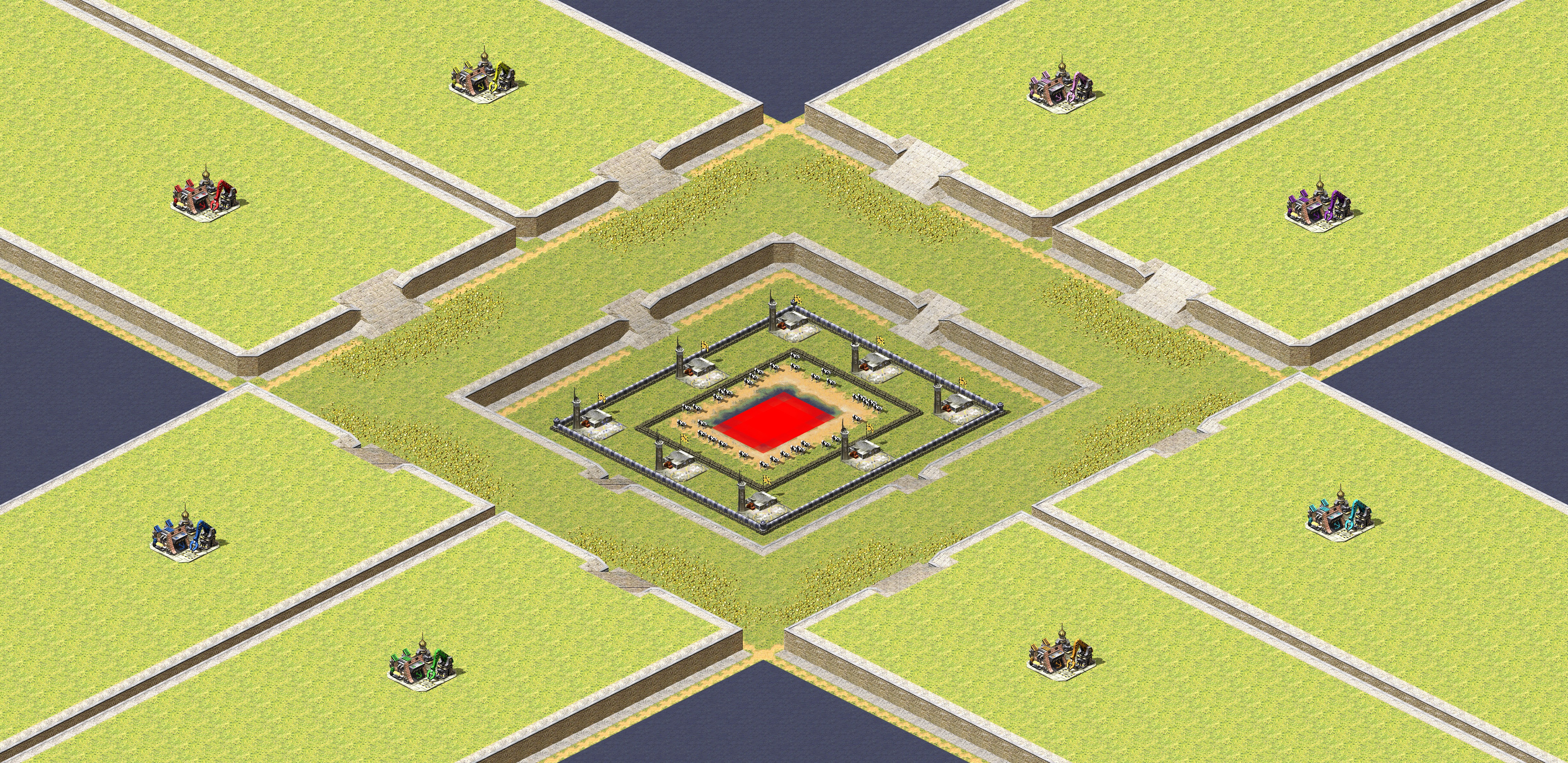 Rendered map: Cattle Patch Soviet