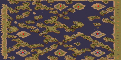 Rendered preview of Island Group 1