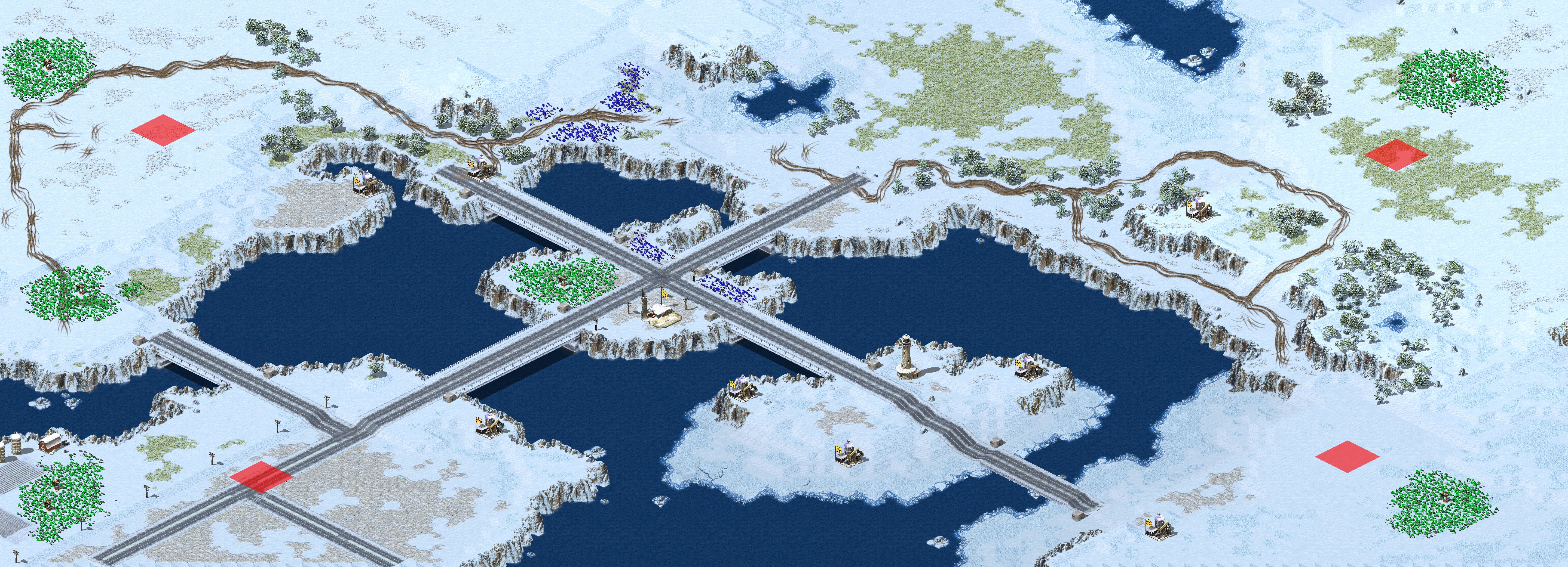 Rendered map: (4) Cold War