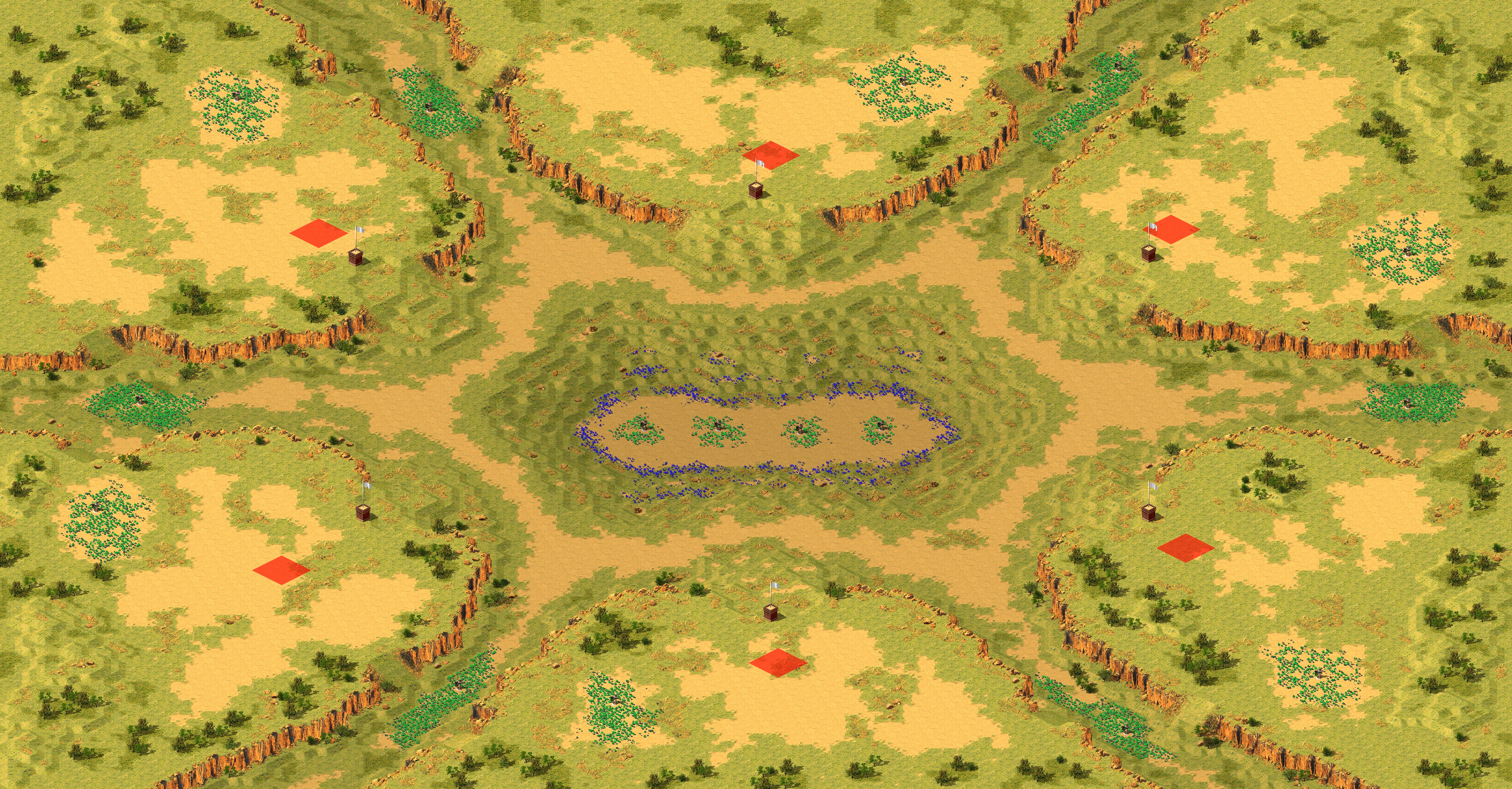 Rendered map: DEFCON 6