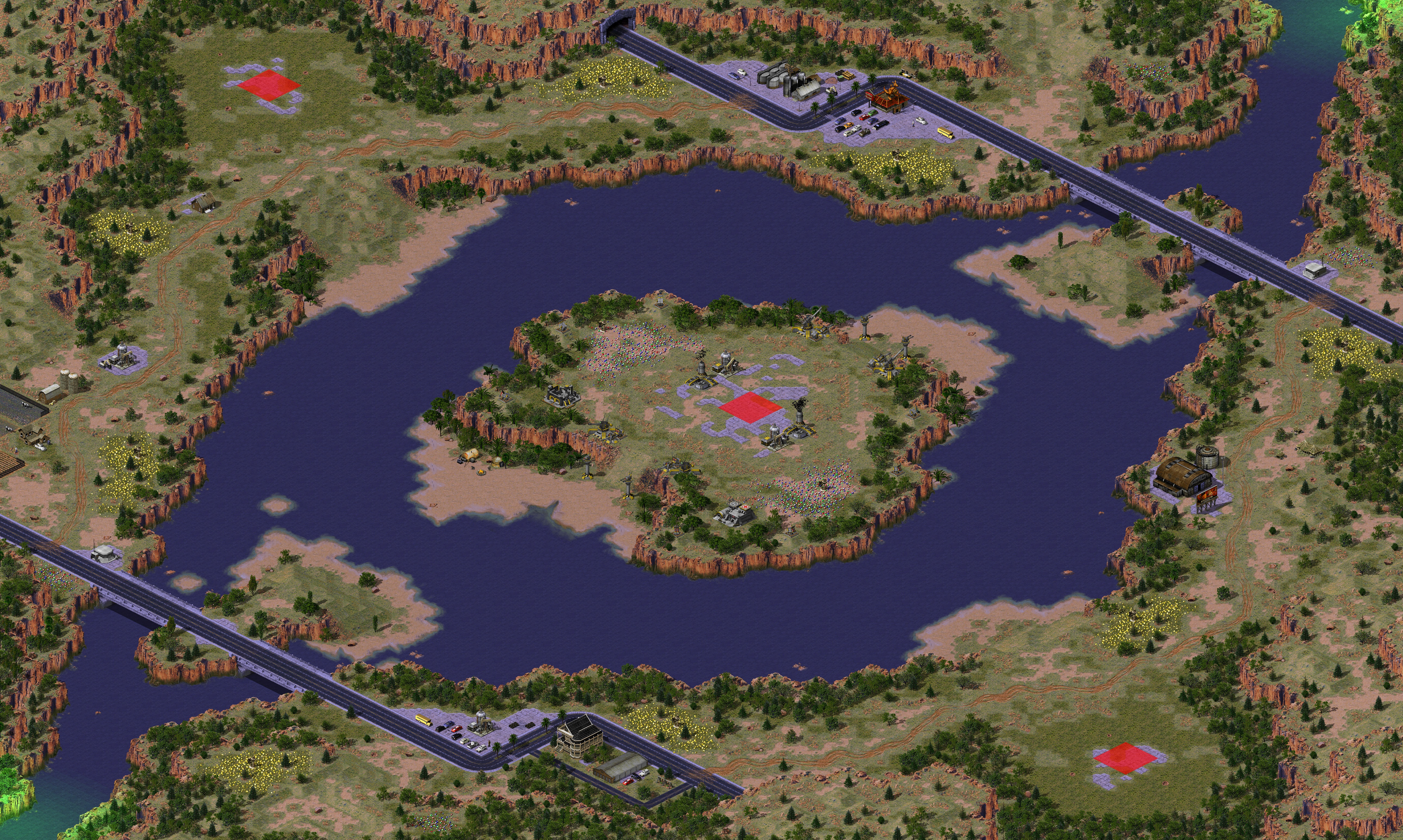 Rendered map: Neptune Valley