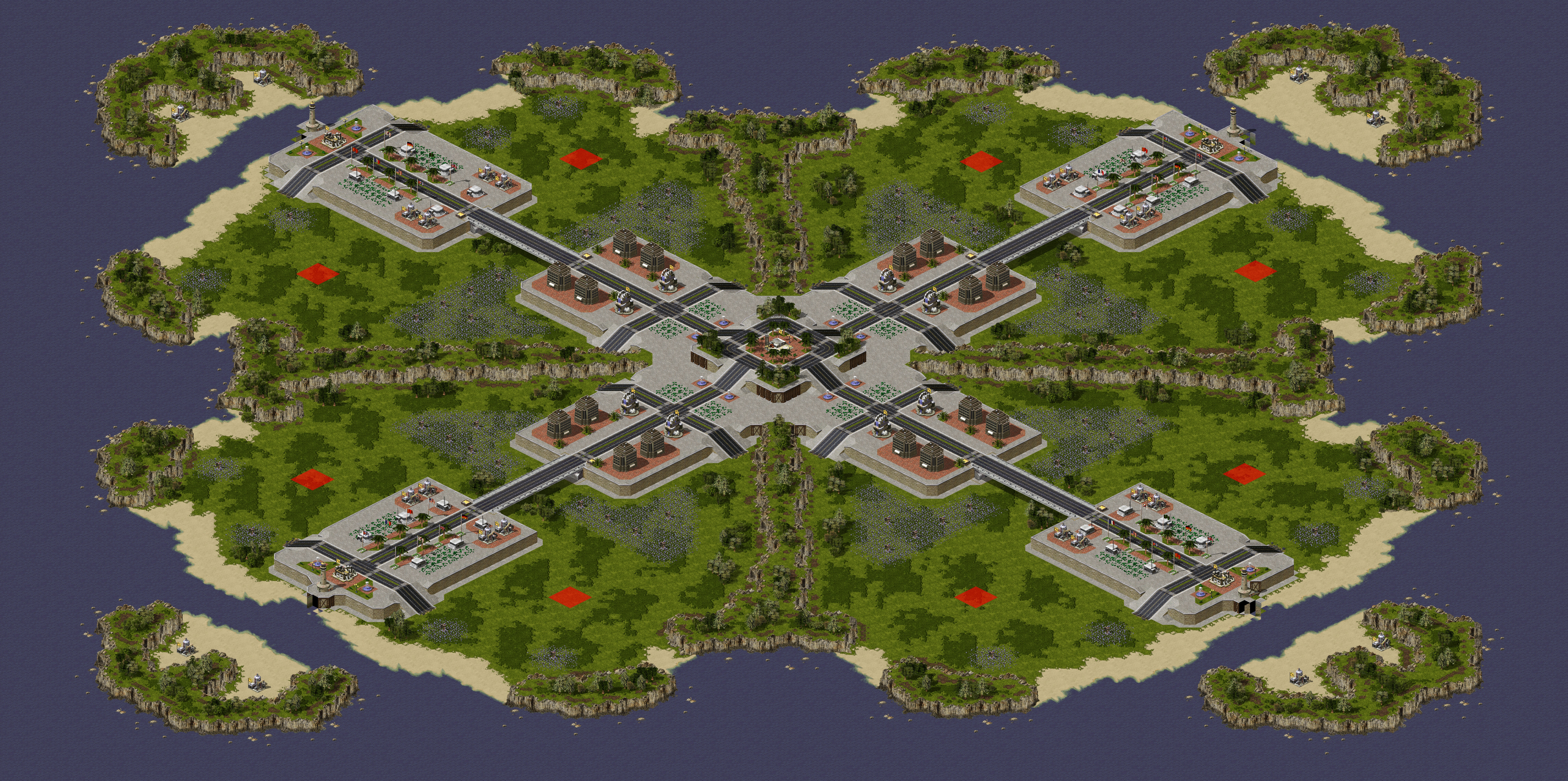 Rendered map: Clover Conflict