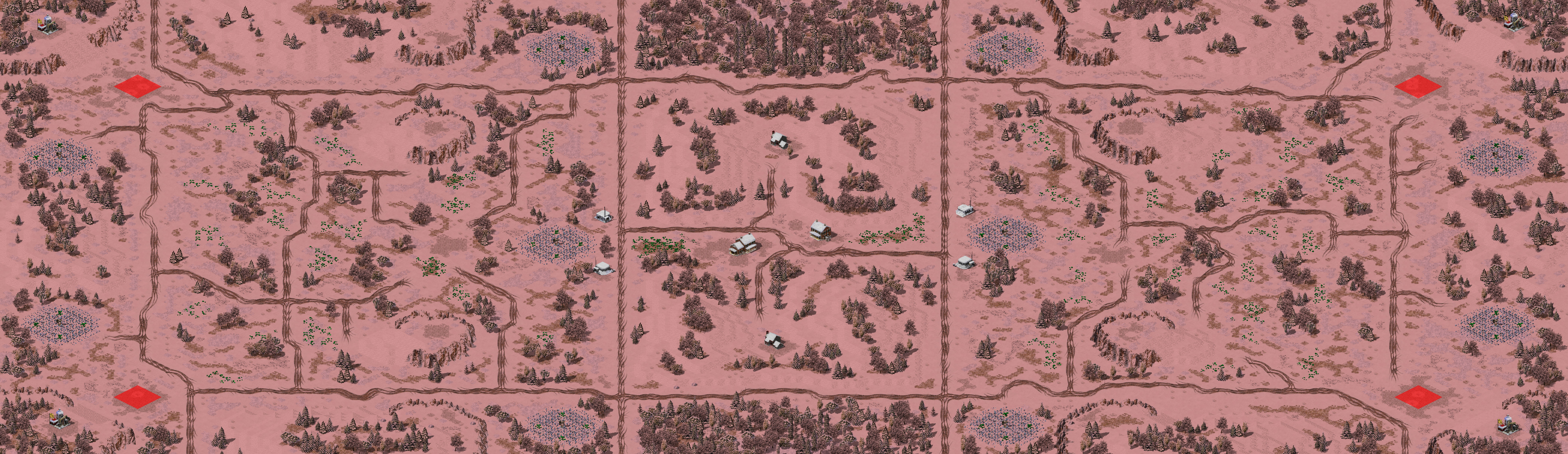 Rendered map: Blue Hawaii