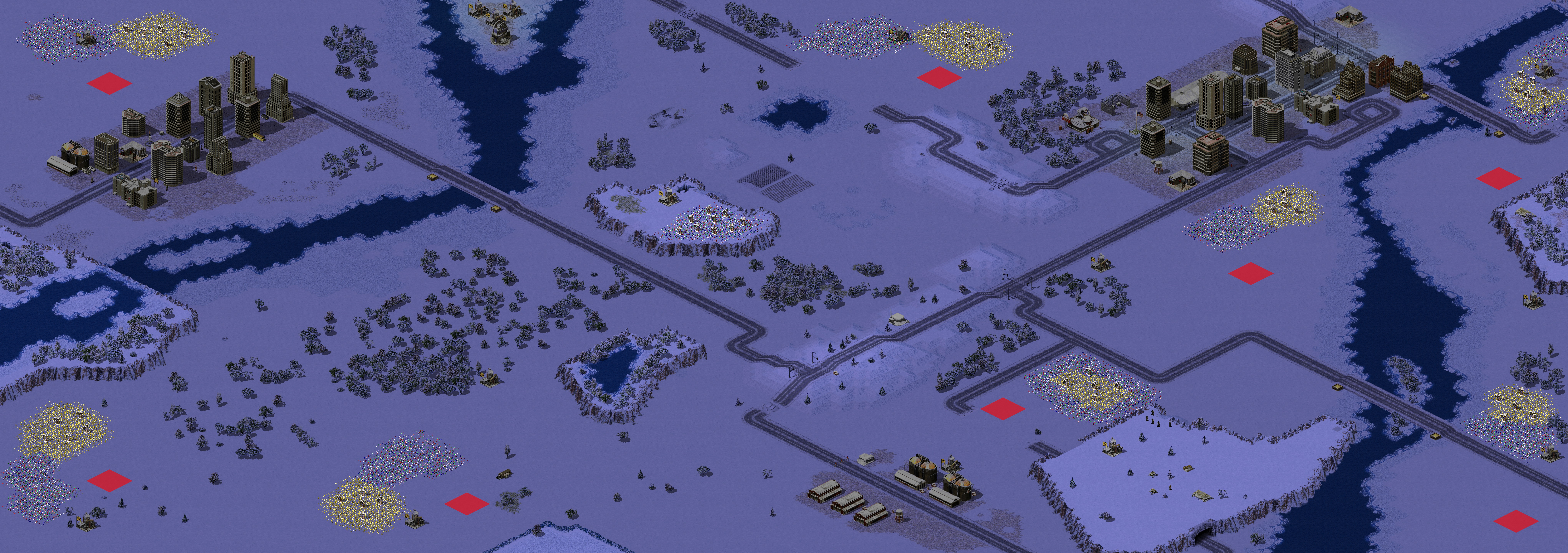 Rendered map: Below 32 Degrees