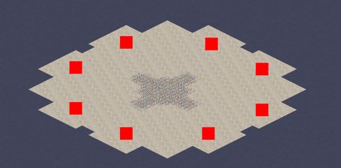Rendered preview of All Cheating Patch of Land (4v4)