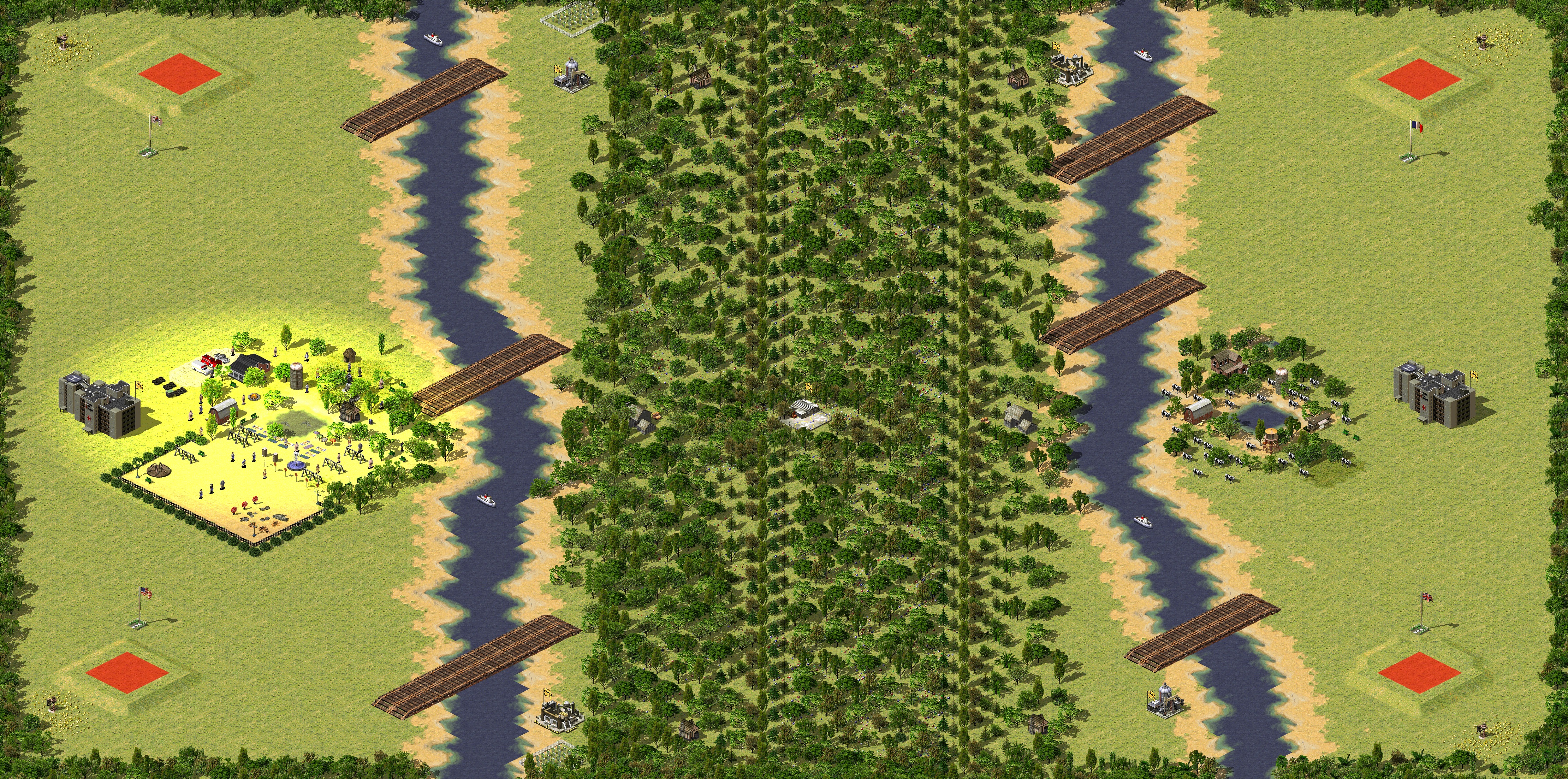 Rendered map: [4] Heather's Forest