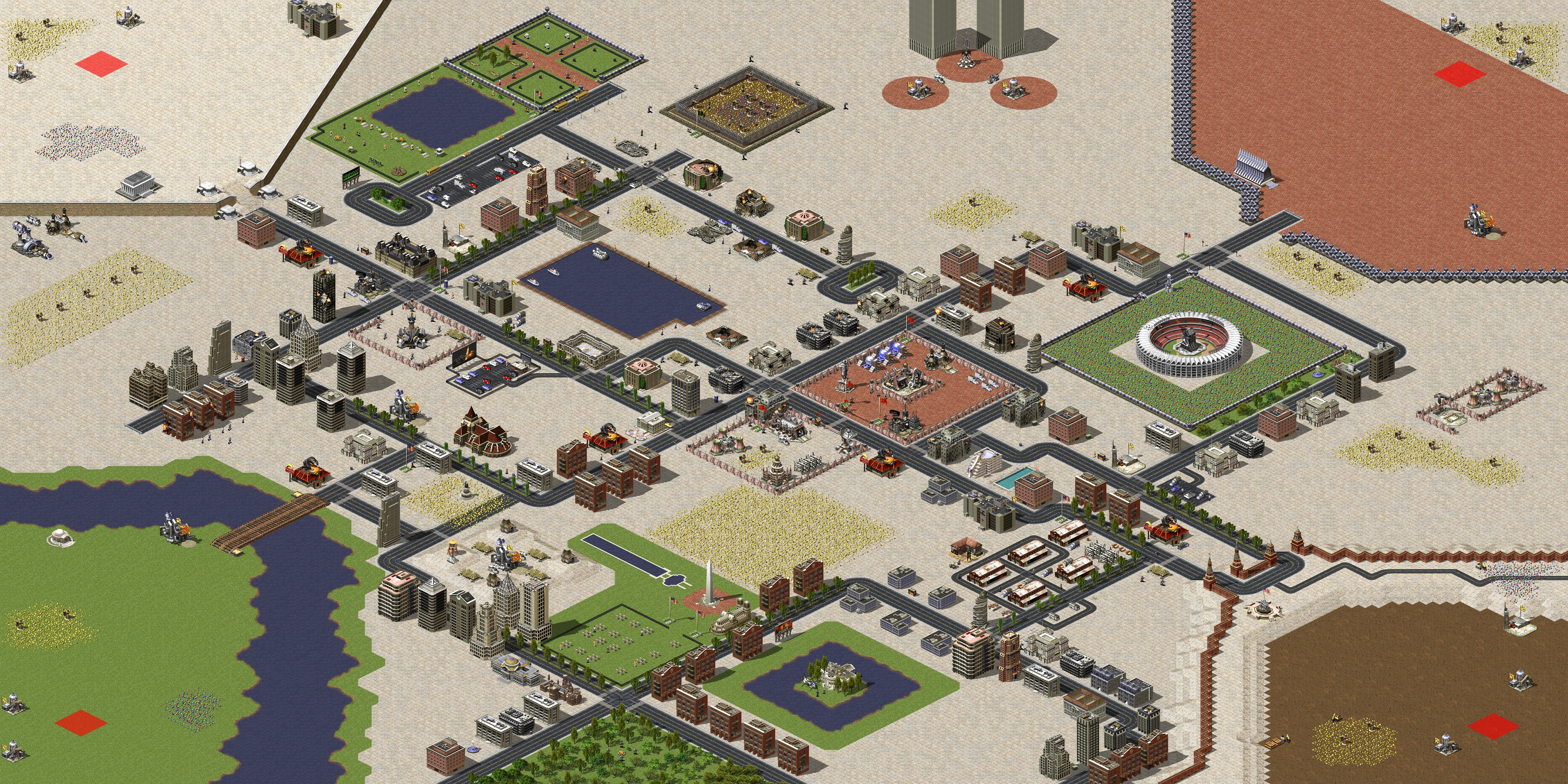 Rendered map: Occupied