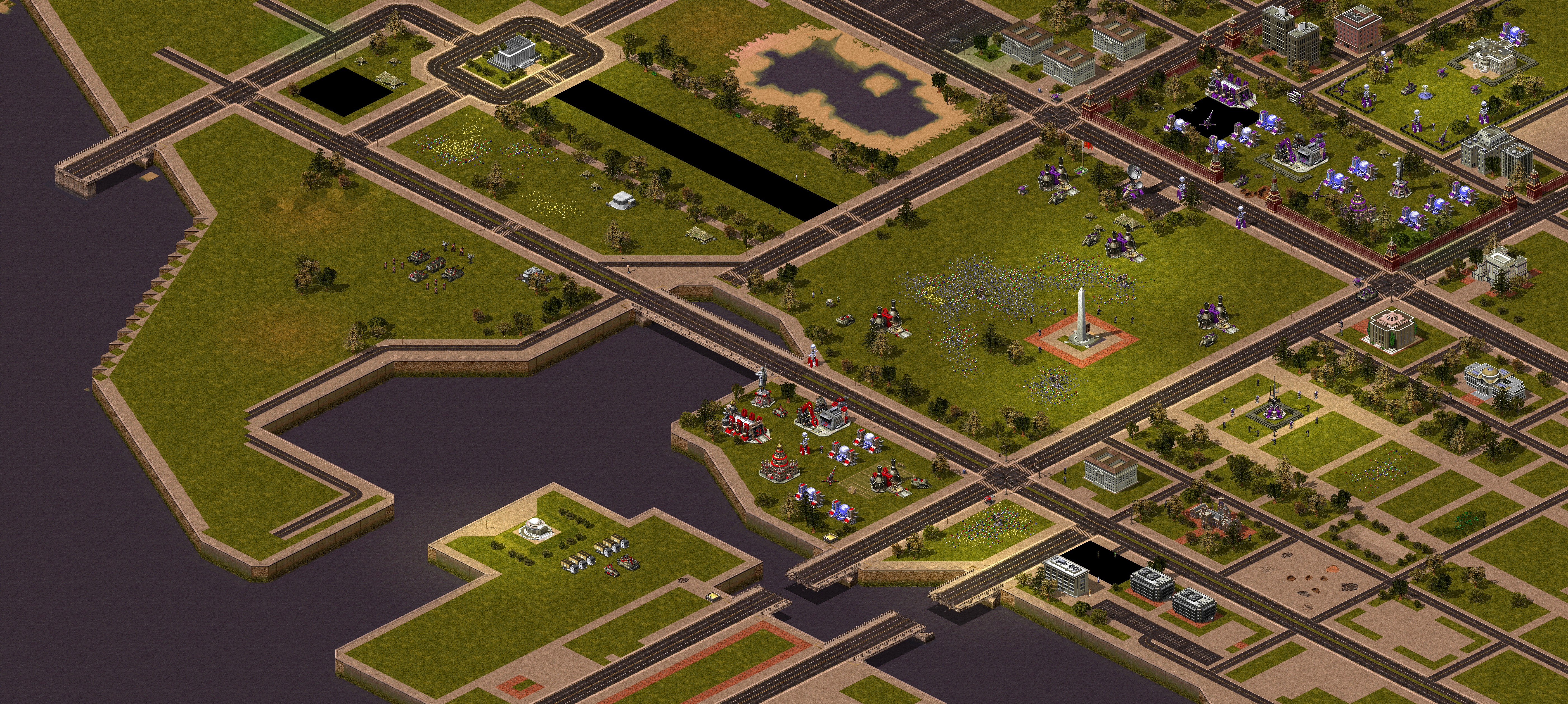Rendered map: Soviet Mission 8: Desecration