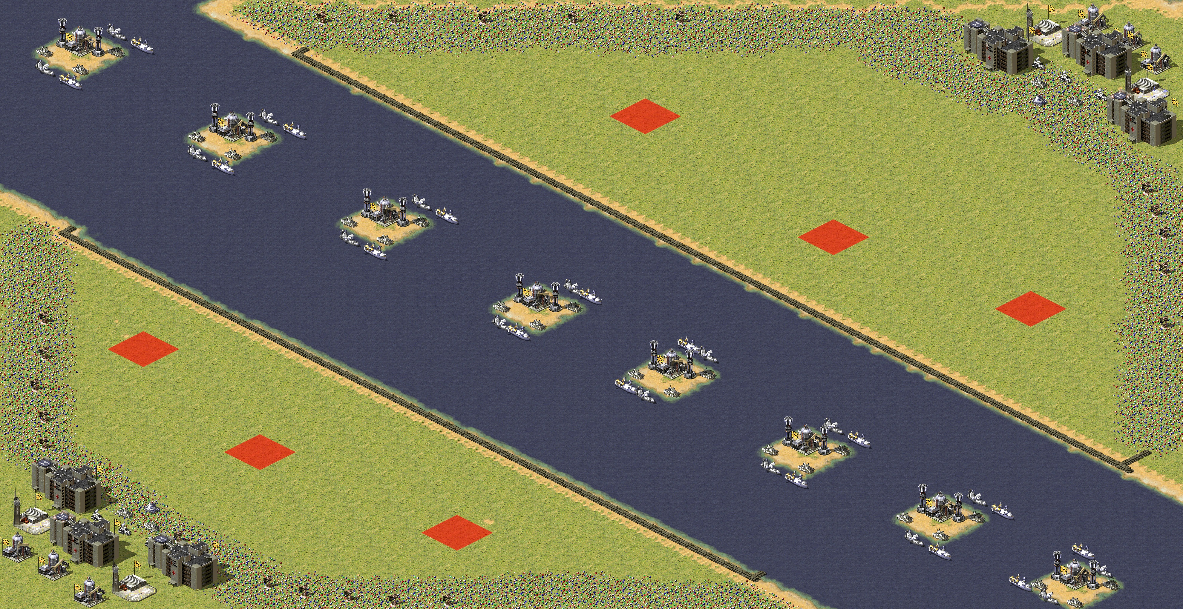 Rendered map: Great River Barrier