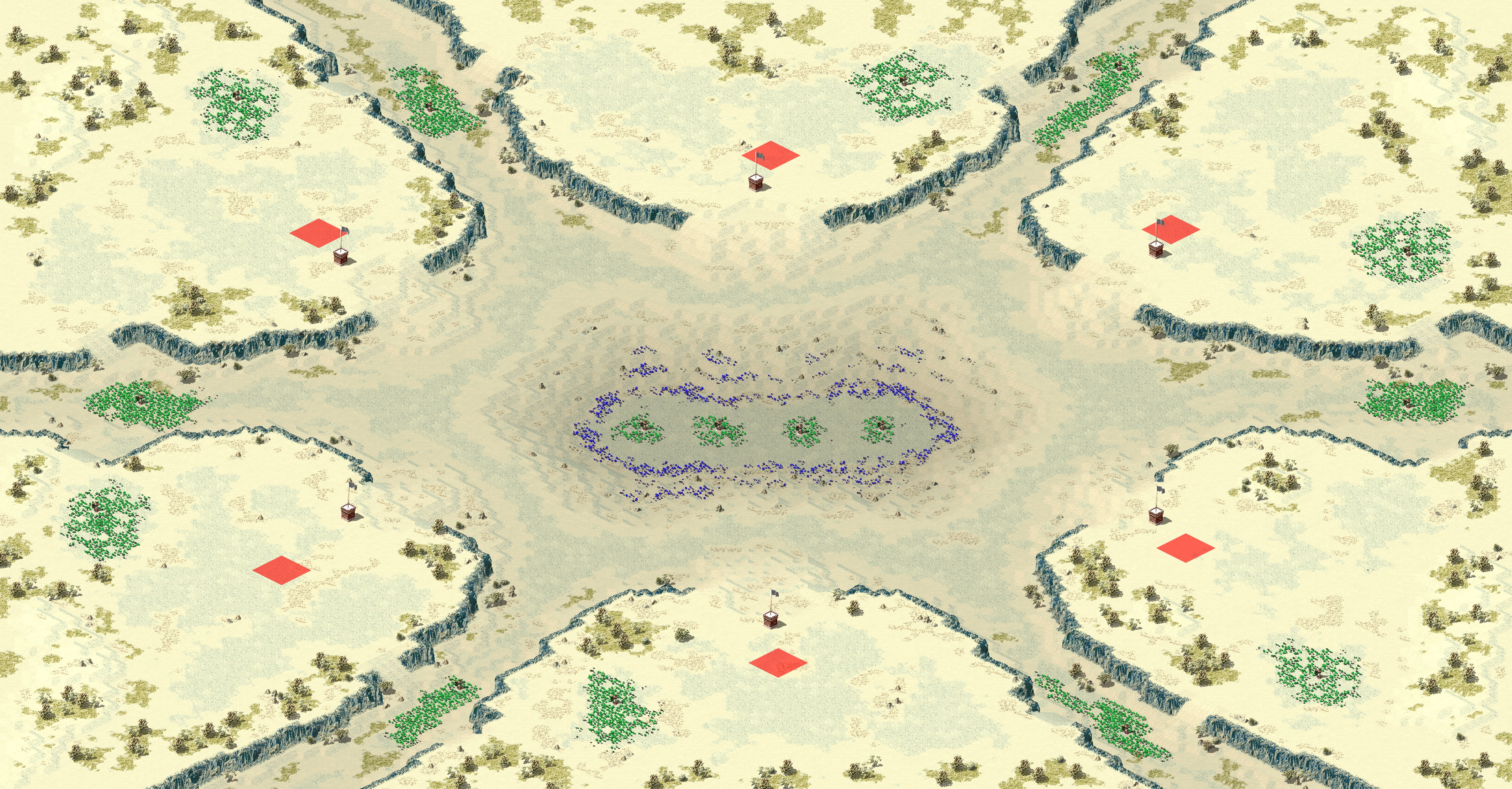 Rendered map: (6) Ice Age