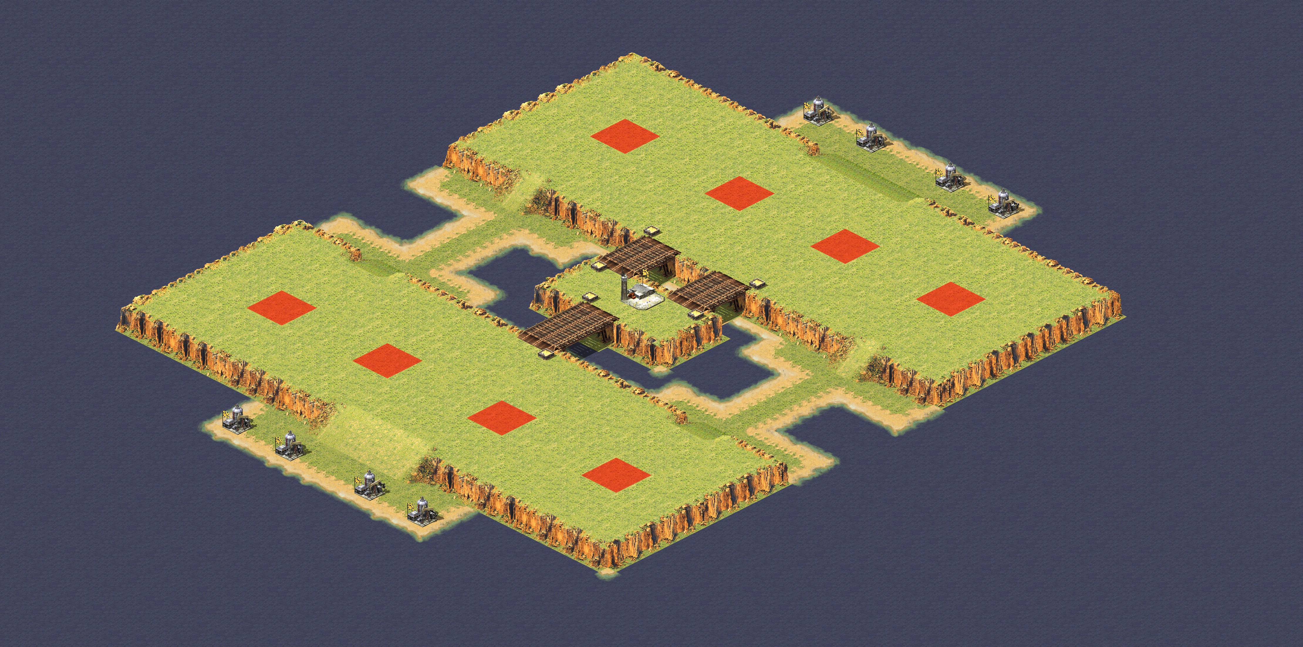 Rendered map: Twins Duel 4v4