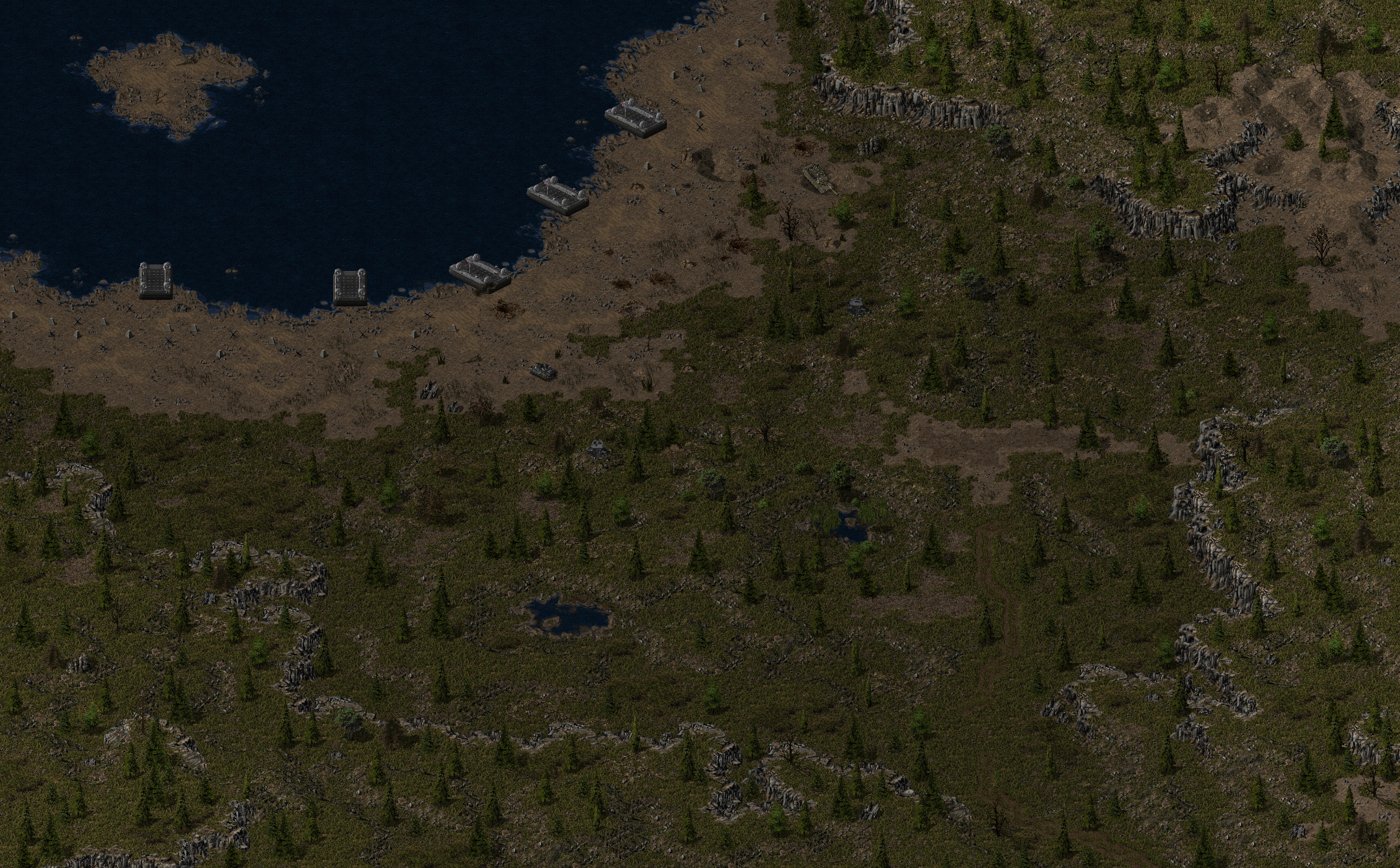 Rendered map: (Survival) [5] D-Day
