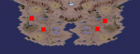 Rendered preview of Dune Corner 2v2
