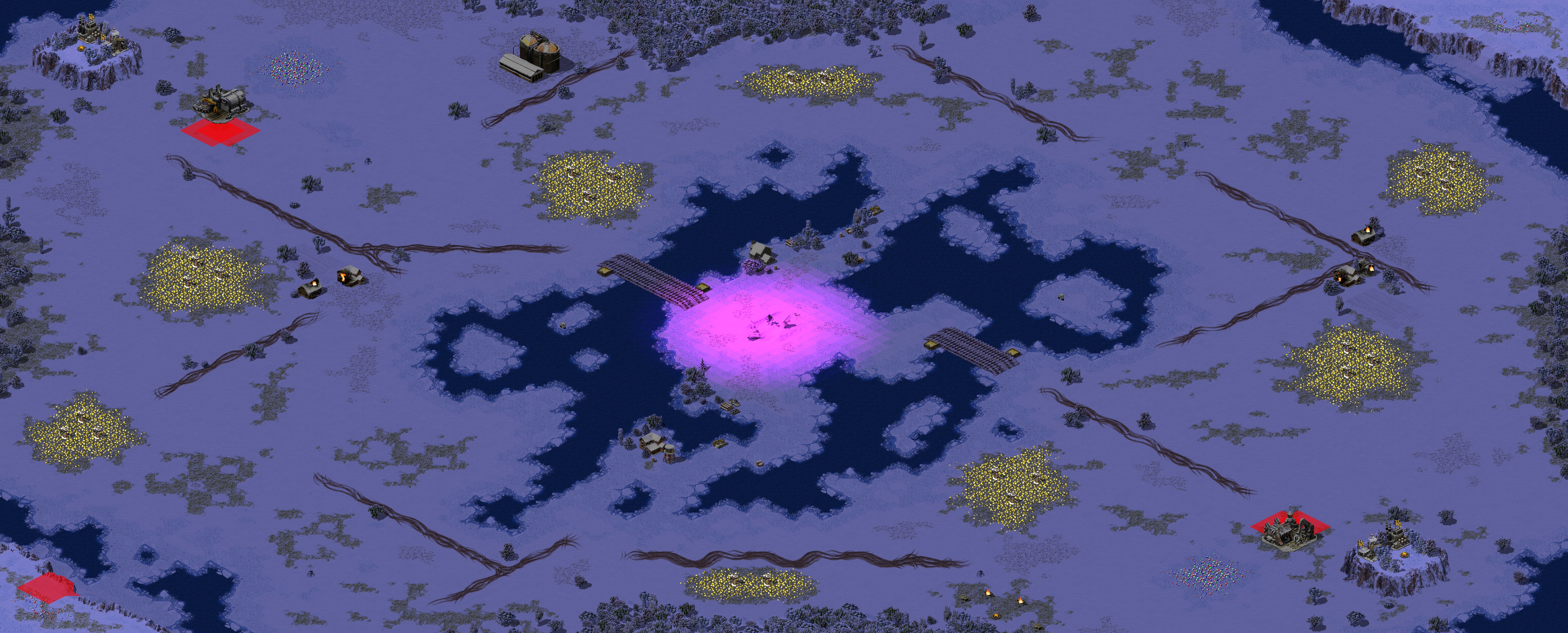 Rendered map: 指挥官吵闹鬼德俄