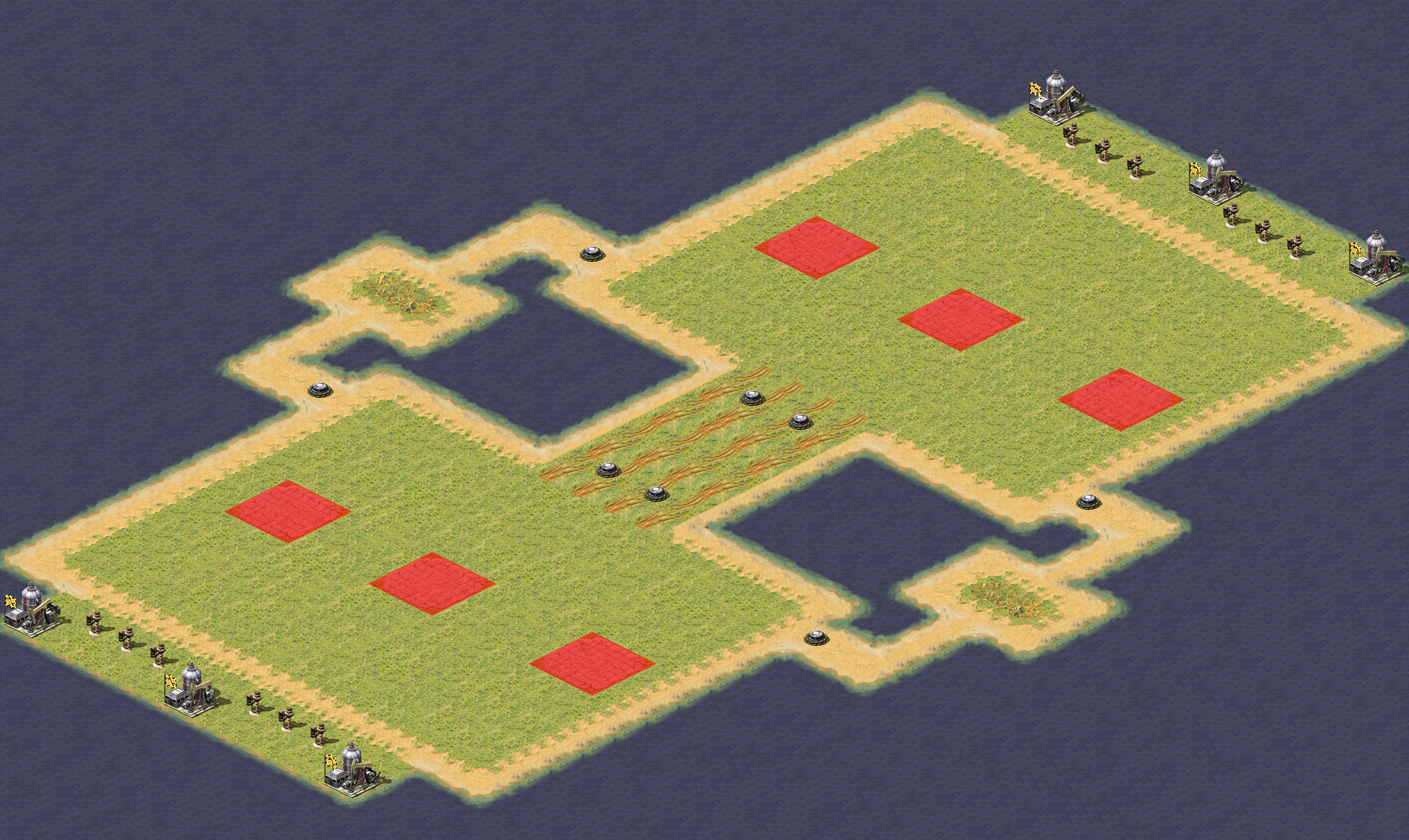 Rendered map: Small Patch Duel 3v3