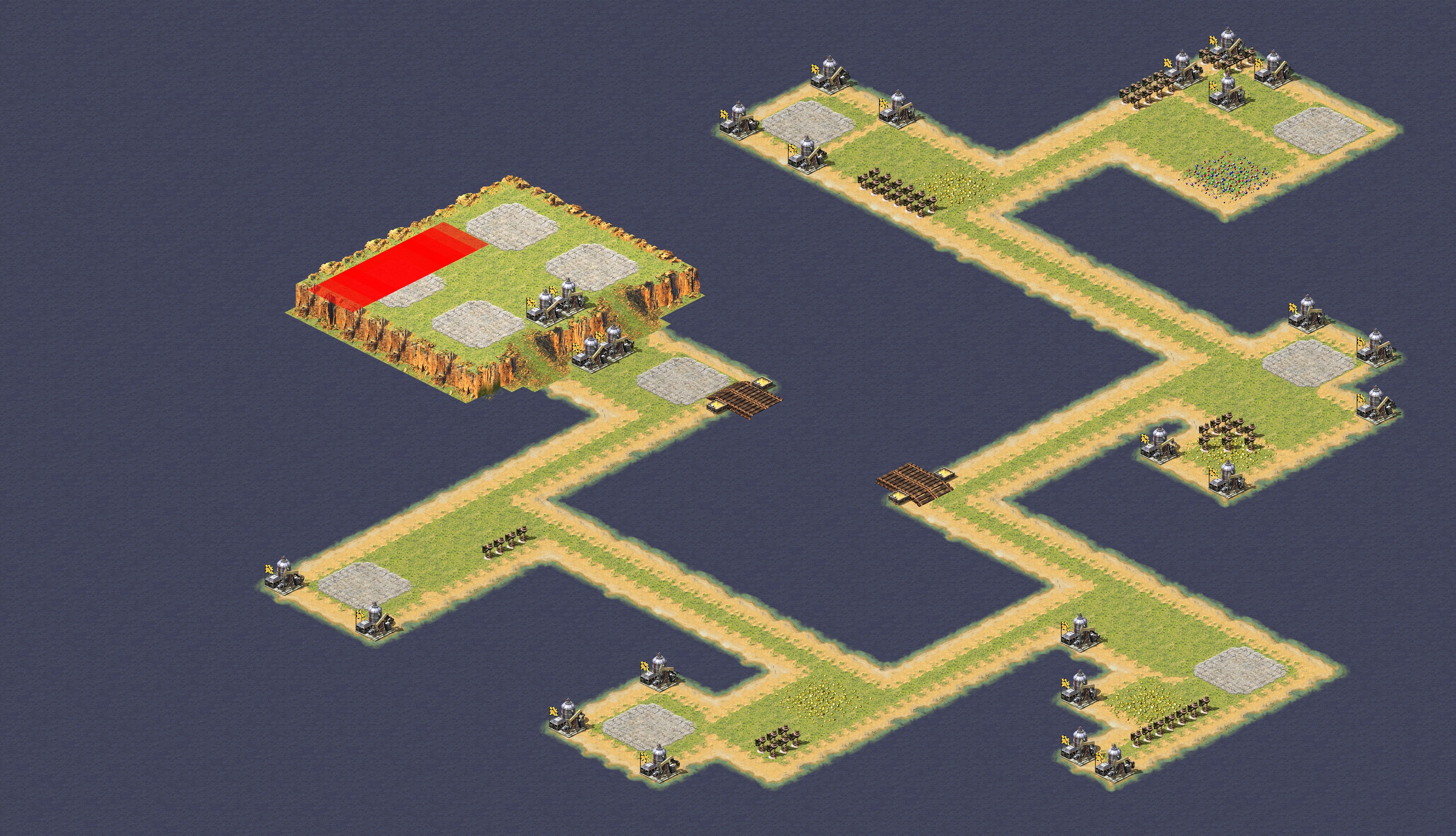 Rendered map: 4v4 Nomad Base Small Patch